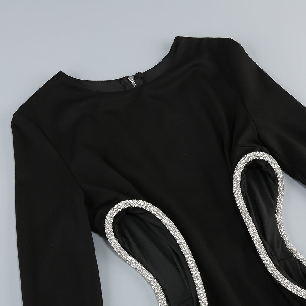 VINTAGE VIBES: EMBELLISHED MIDI DRESS - OWNCI VINTAGE VIBES: EMBELLISHED MIDI DRESS - OWNCI