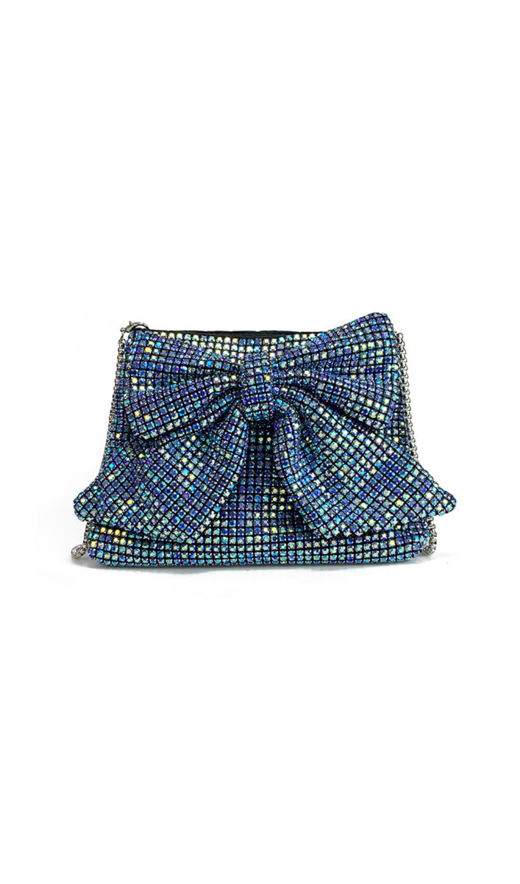 Fashionslee Women Diza Diamond Bow Handbag