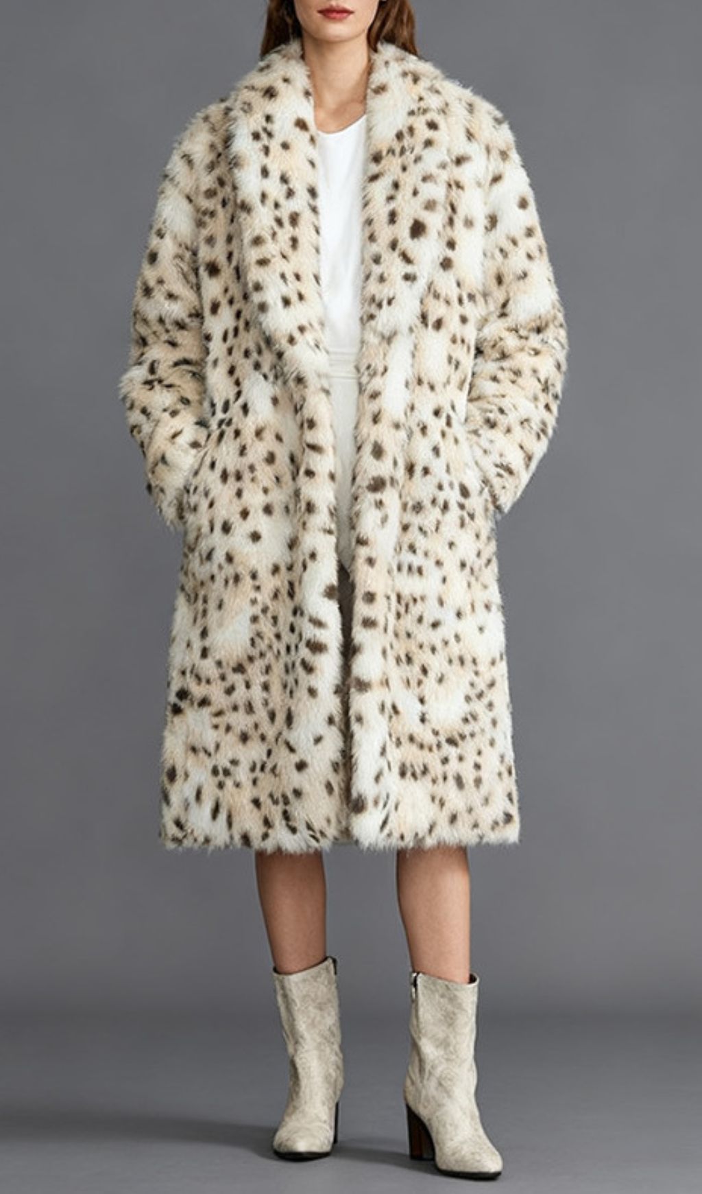 Fashionslee Women Inti Faux Fur Coat