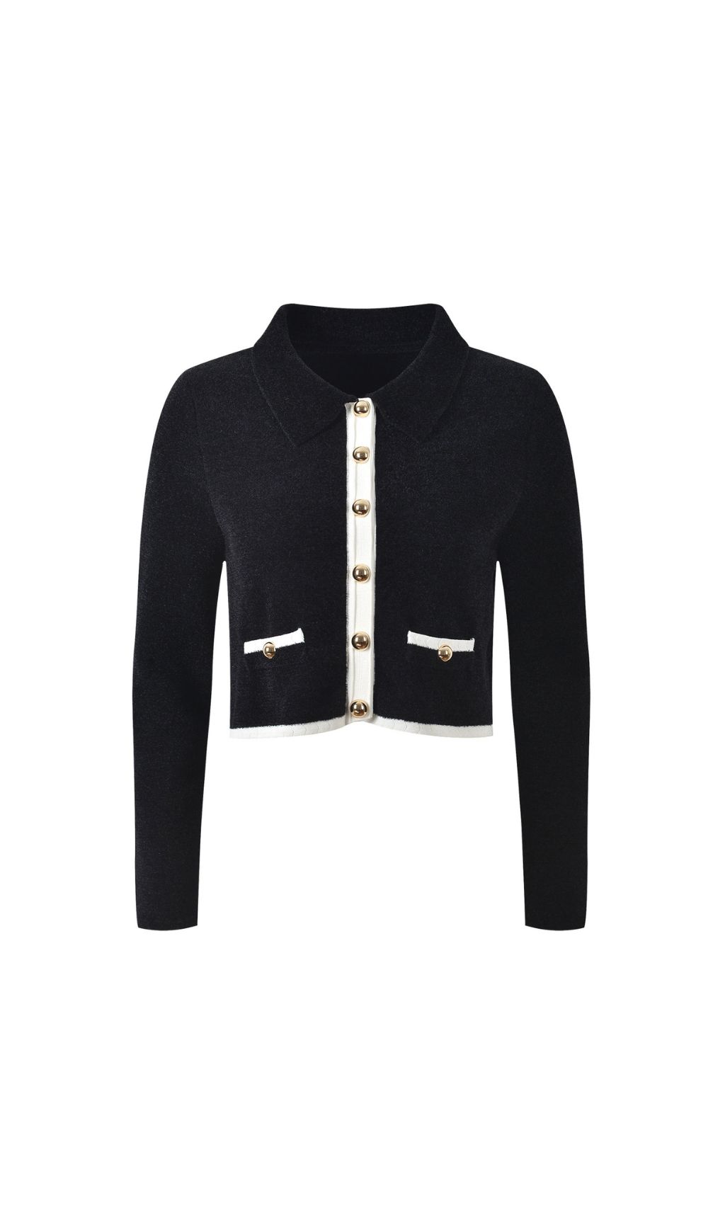 eee982ea75c9f015513802c85d477761.jpg Fashionslee Women Jenne Two Tone Cardigan