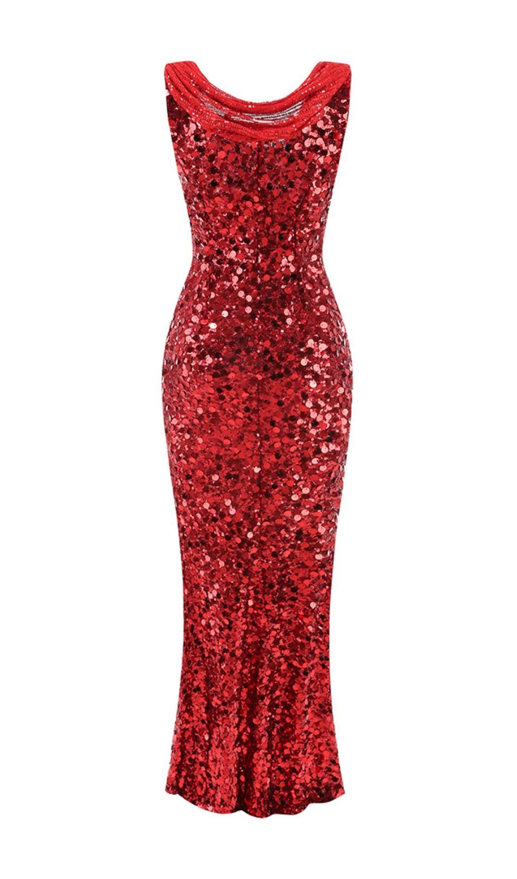 f05f8ddeeb40d75c6c7e9f2f5f01d8a1.jpg Fashionslee Women Casi Red Sequin Maxi Dress