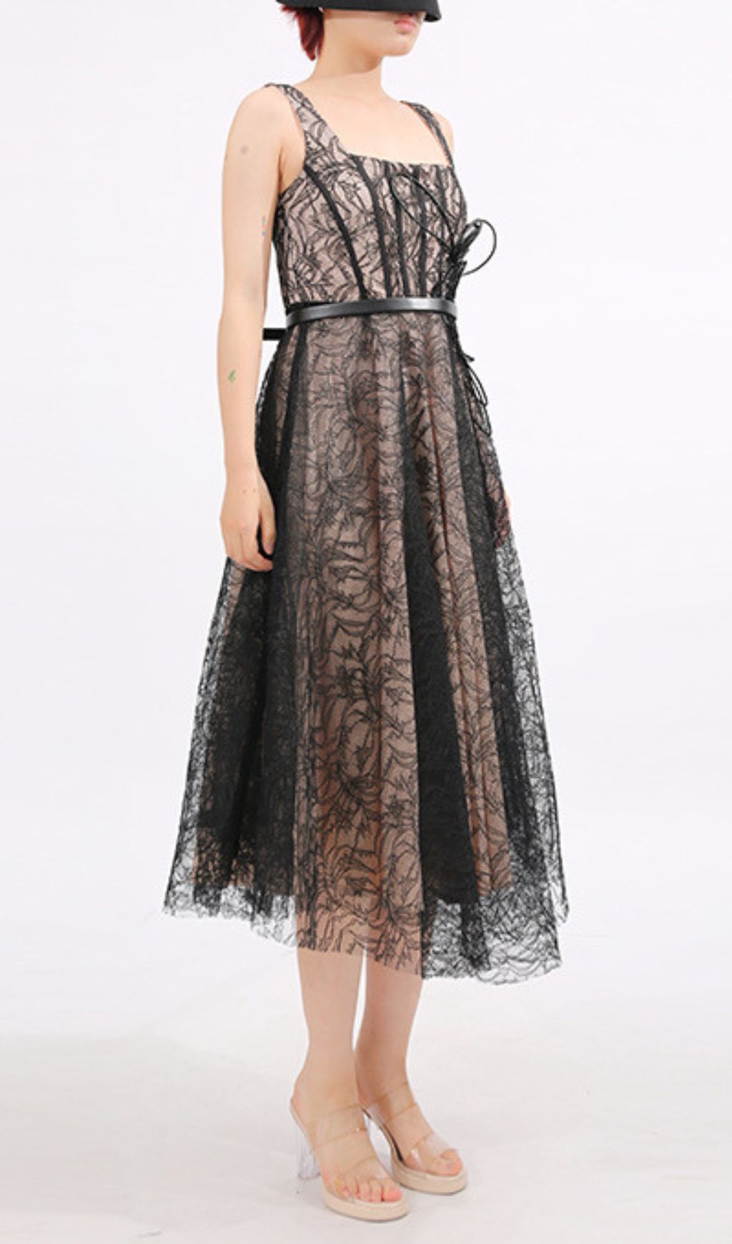 f06cfd63d58b5787789da7fa302bfc60.jpg Fashionslee Women Frenchie Black Lace Flower Midi Dress
