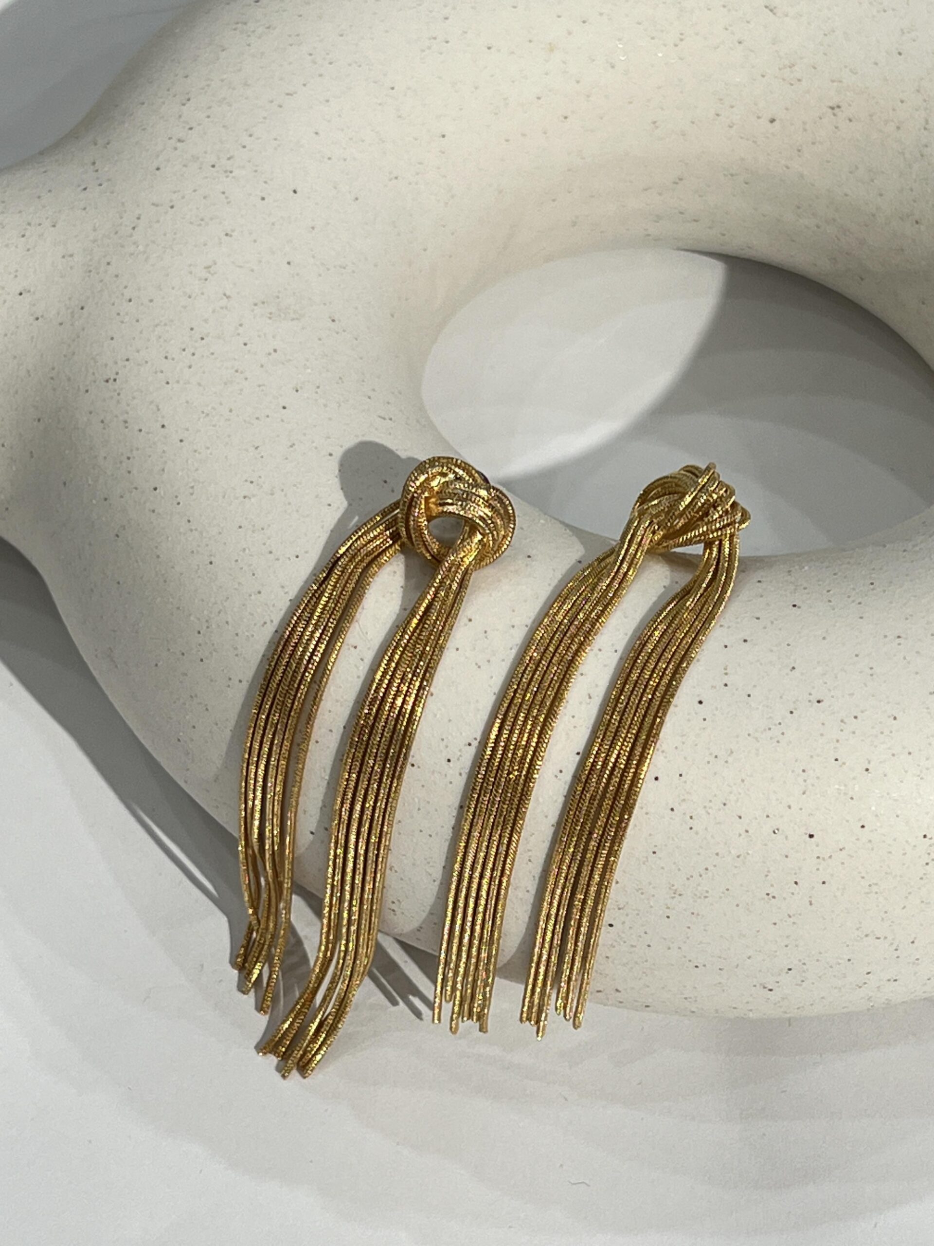 f0a0ac21b2f9217b0619ec2d439cd8ee.jpeg Fashionslee Women Gold Tied Tassel Earrings