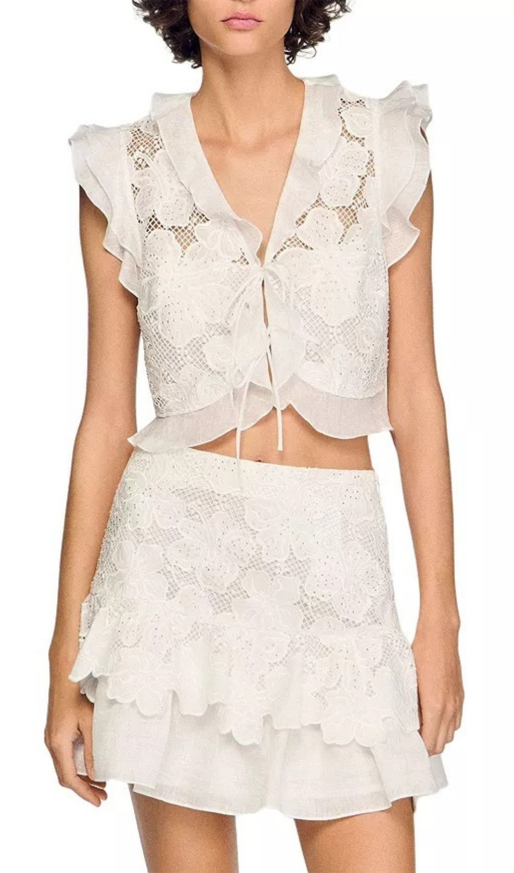 f0b3aed4aa9e62366875ca65ca9c4ce0.jpg Fashionslee Women Guipure Lace Crop Top
