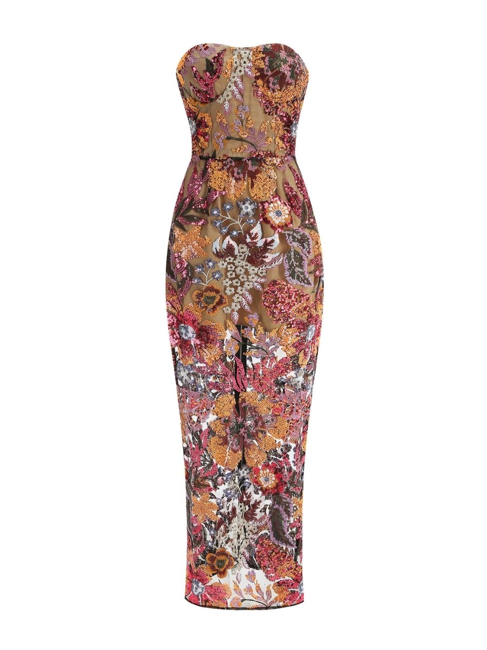 f18576f3616baa968dc73714438359d1 TRENDING FLORAL SEQUIN MAXI DRESS
