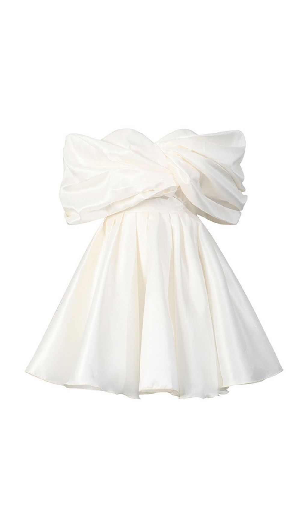 Fashionslee Women Katsu Off-Shoulder Mini Dress
