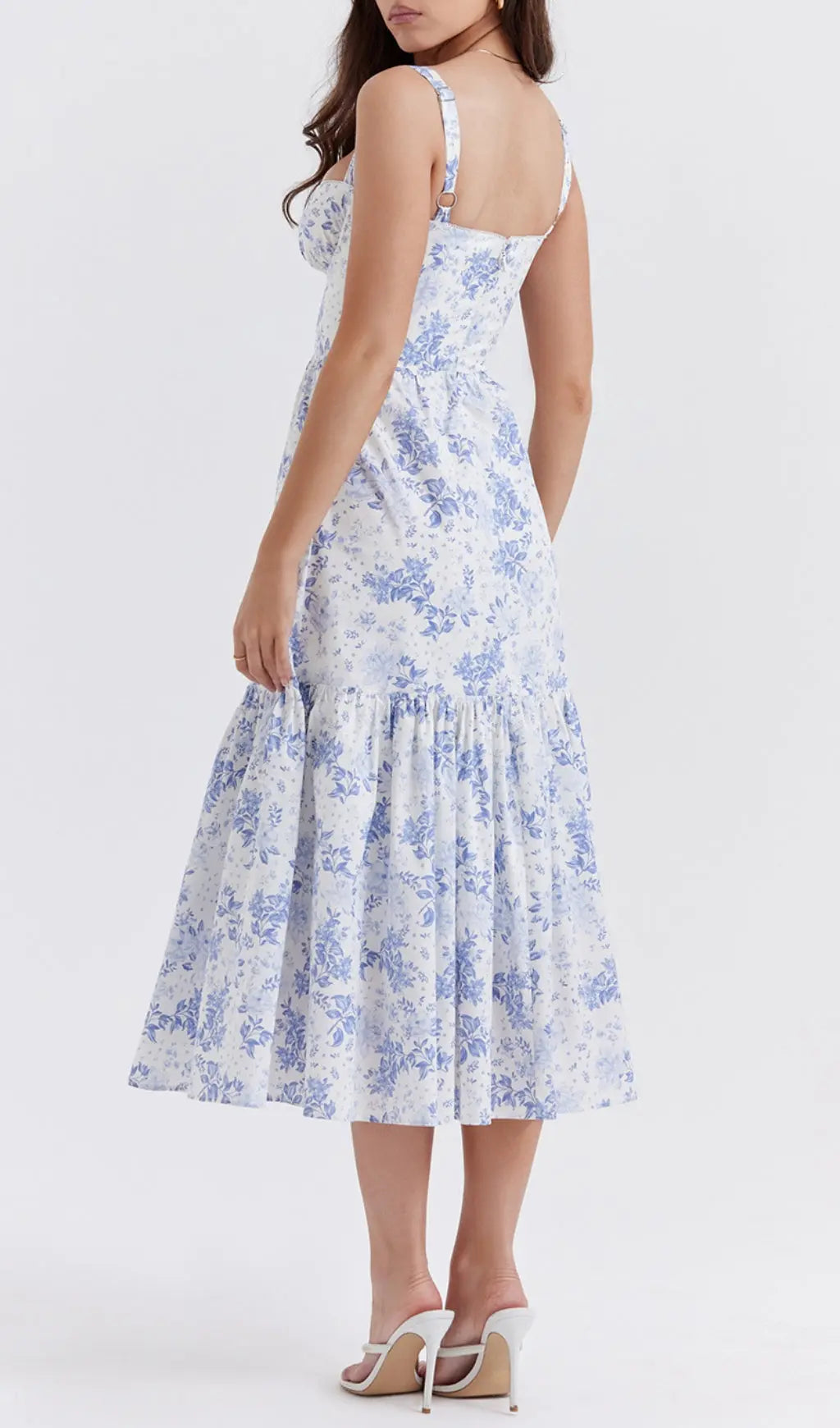 f21ad03b747b45409173ff722dfa6f45.jpeg Fashionslee Women Blue Print Midi Sundress