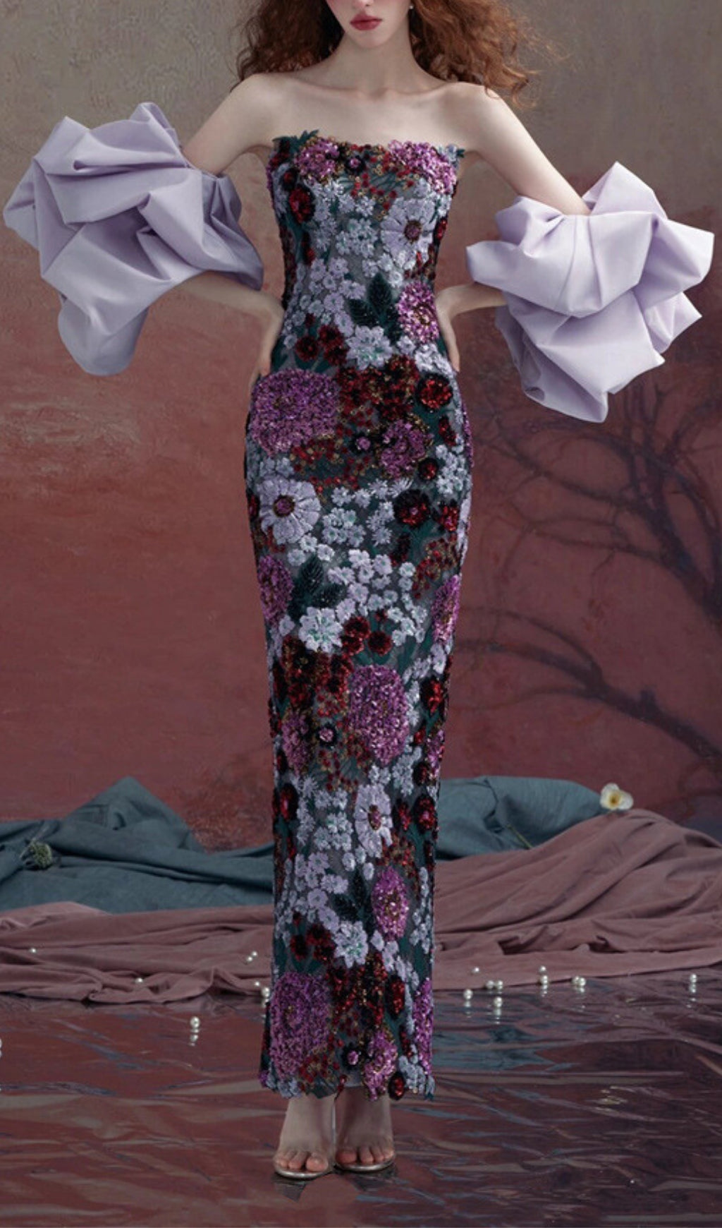 f260cce7822061f423a4baa0ceaf5779.jpeg Fashionslee Women Anke Floral Sequin Maxi Dress