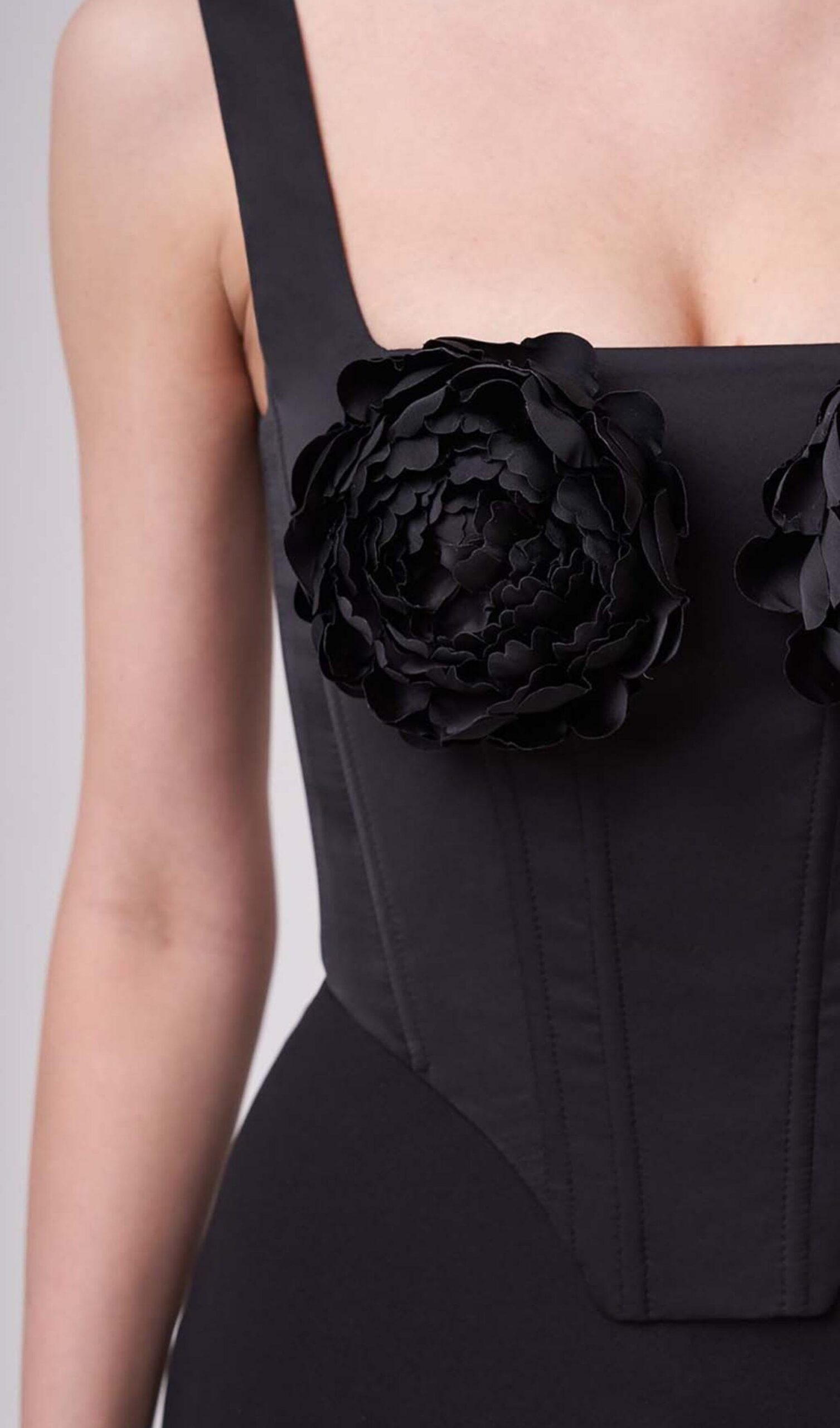 f30102e6eddb72f1f74af6bb44606d1e.jpeg Fashionslee Women Roses Embelished Corset Two Pieces Set