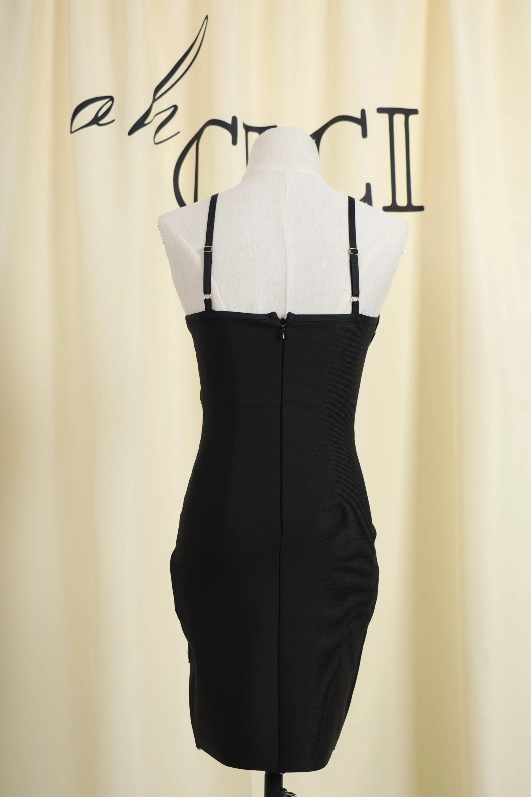 CRYSTAL VIRAL BANDAGE MINI DRESS - OWNCI CRYSTAL VIRAL BANDAGE MINI DRESS - OWNCI