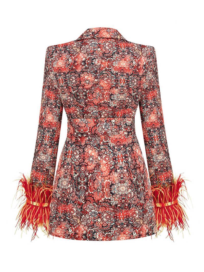 f393ba83786bcf561cbf9068132537a0.jpeg Fashionslee Women Long Sleeve Floral Blazer Dress