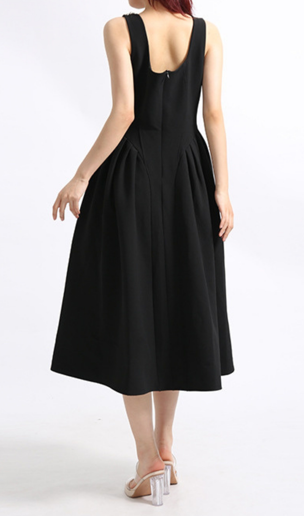 f3c628e439adb3f19a928cfaf04feddb.jpg Fashionslee Women Eylül Black Diamond Midi Dress
