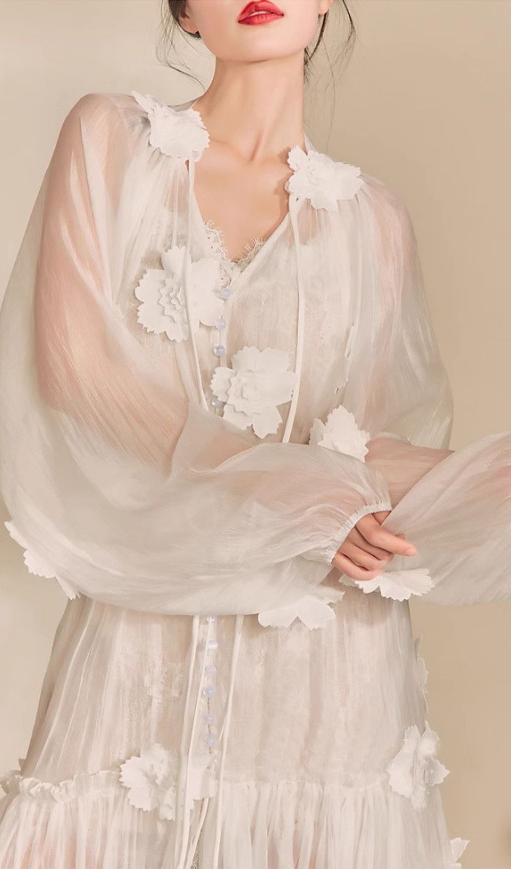 f4000624dcbde305866f9b01a1fbfd1f.jpg Fashionslee Women Fayre White Flower Embroidery Midi Dress