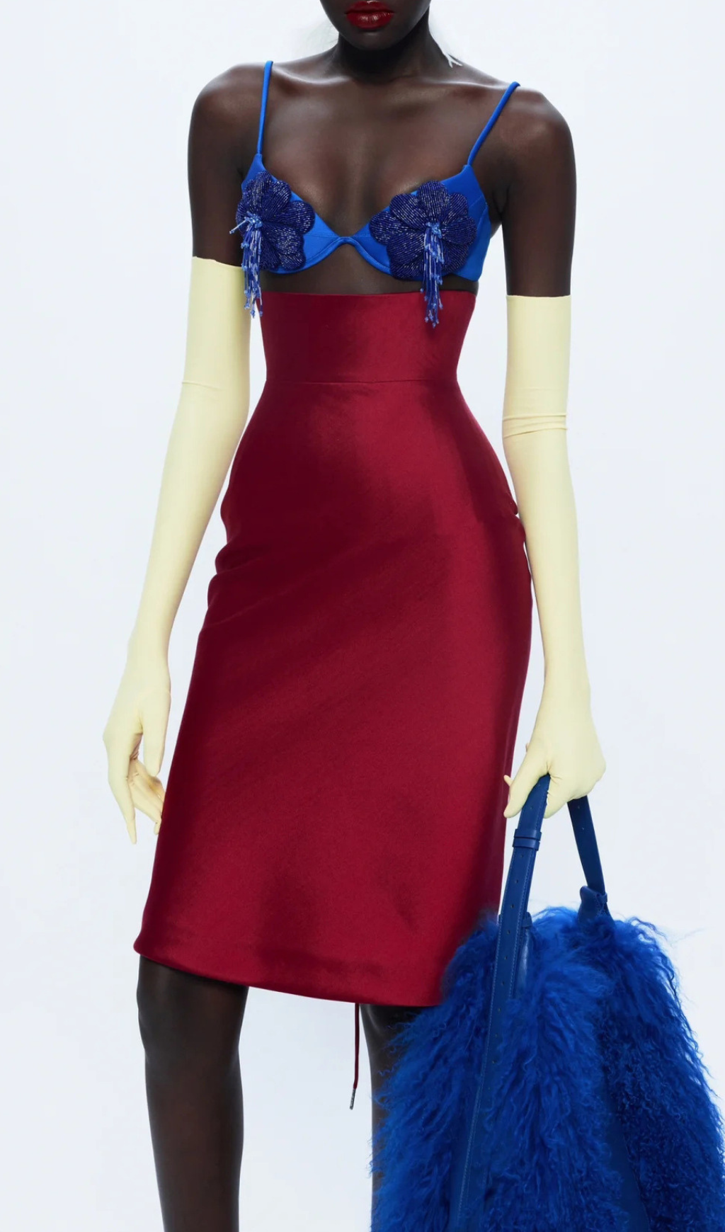 f5cc0ce8da155775e712aaf83d0edfee.png Fashionslee Women Hedwig Flower Top & Red Skirt Set