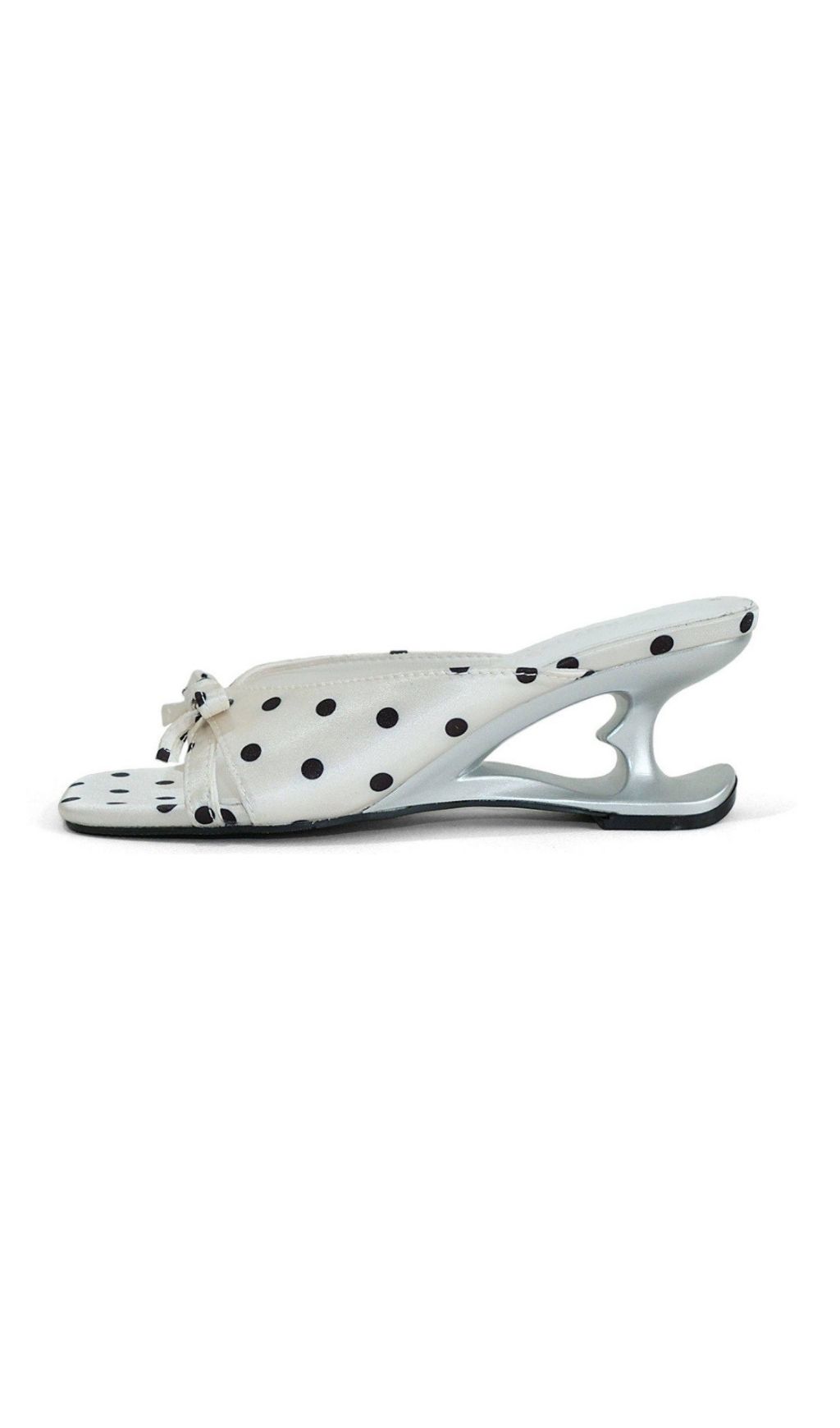 f5ce63ffe27f518ed80467a29935f6f2.jpg Fashionslee Women Kylene Bow Dot High Heel Slippers