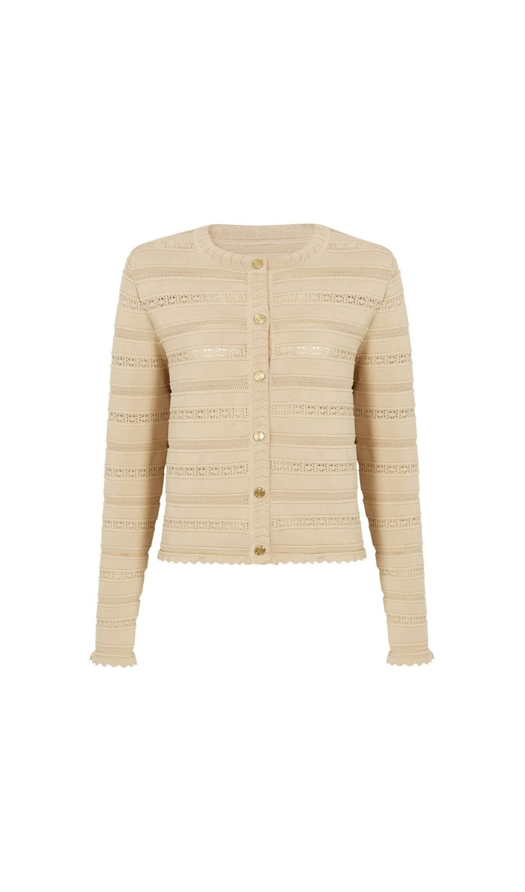 Fashionslee Women Kinsey Beige Knit Cardigan & Dress Set