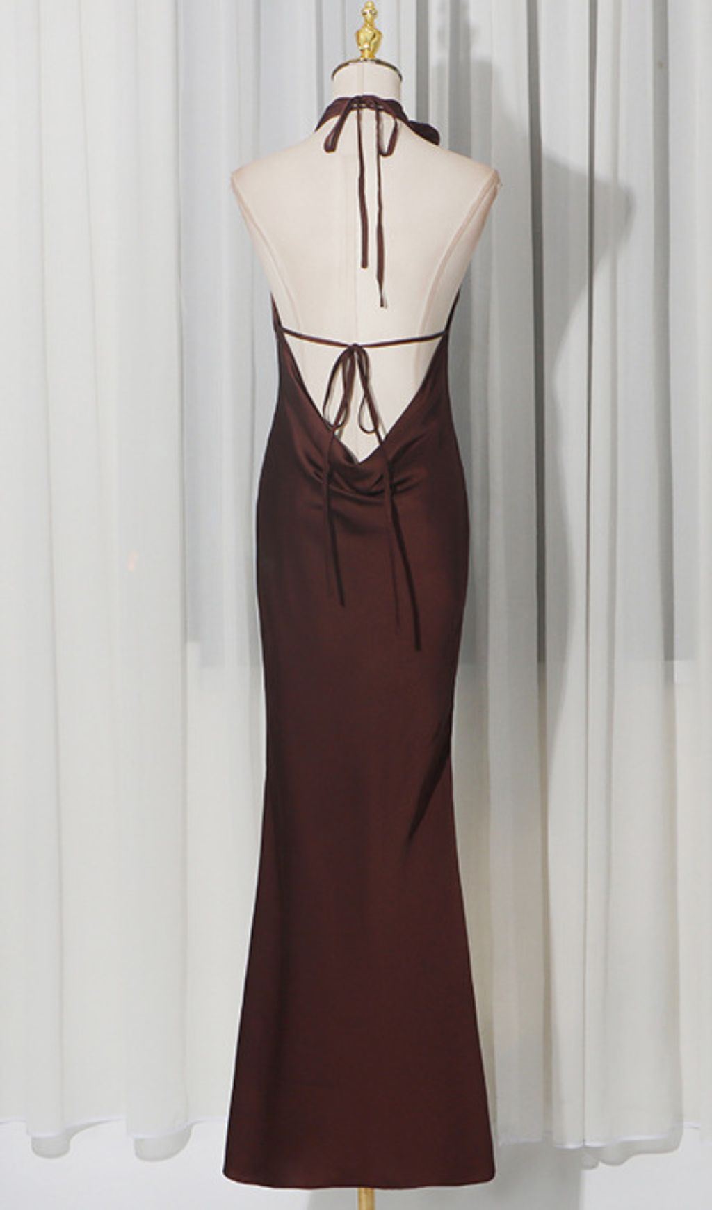f89e4c2948ed06ef4fb53e2de285932c.jpg Fashionslee Women Jeneva Coffee Halter Flower Maxi Dress