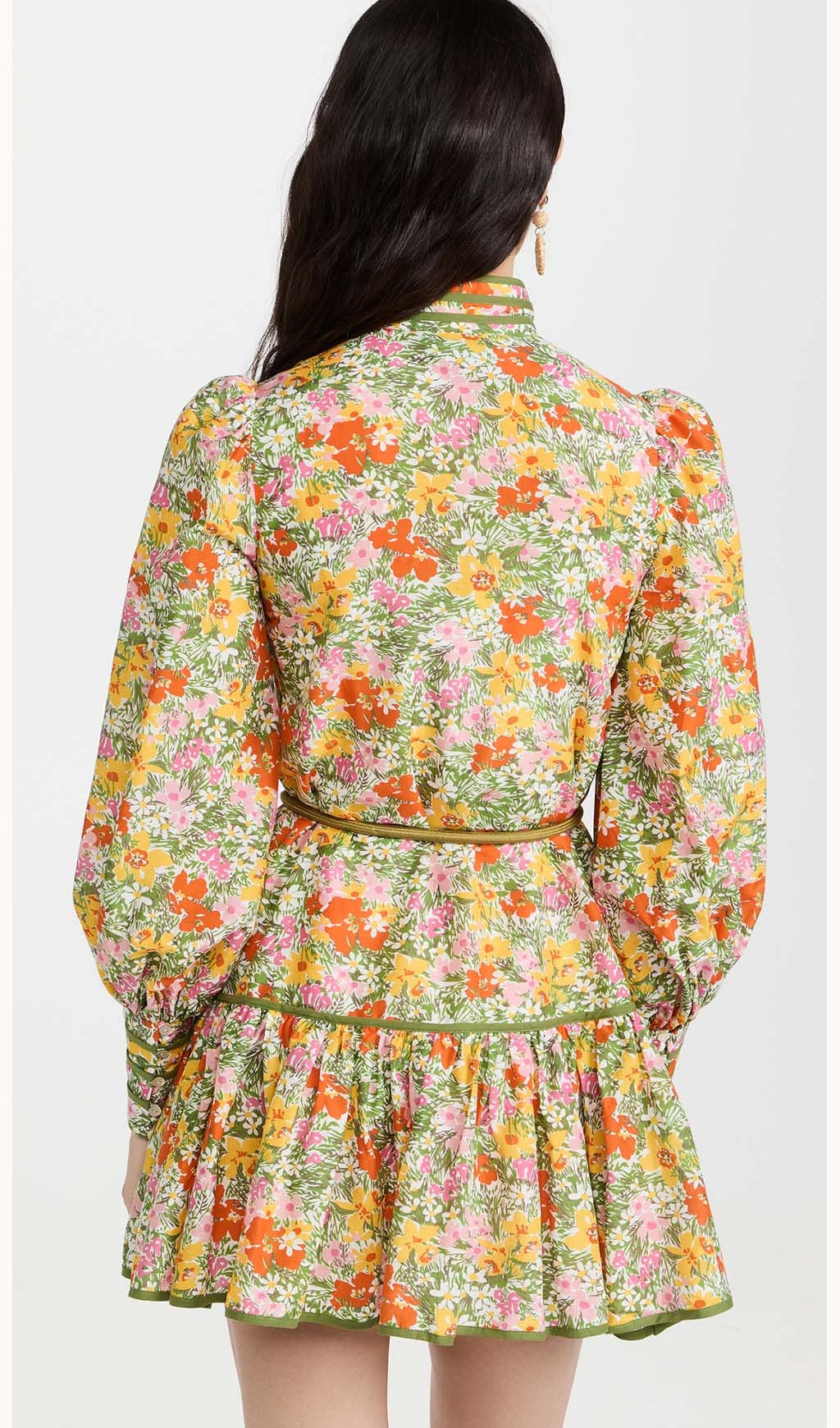 f8d3b84e8078746e71f05dbb72513089.jpeg Fashionslee Women Floral Print Lace-Up Midi Dress In Autumn Leaves