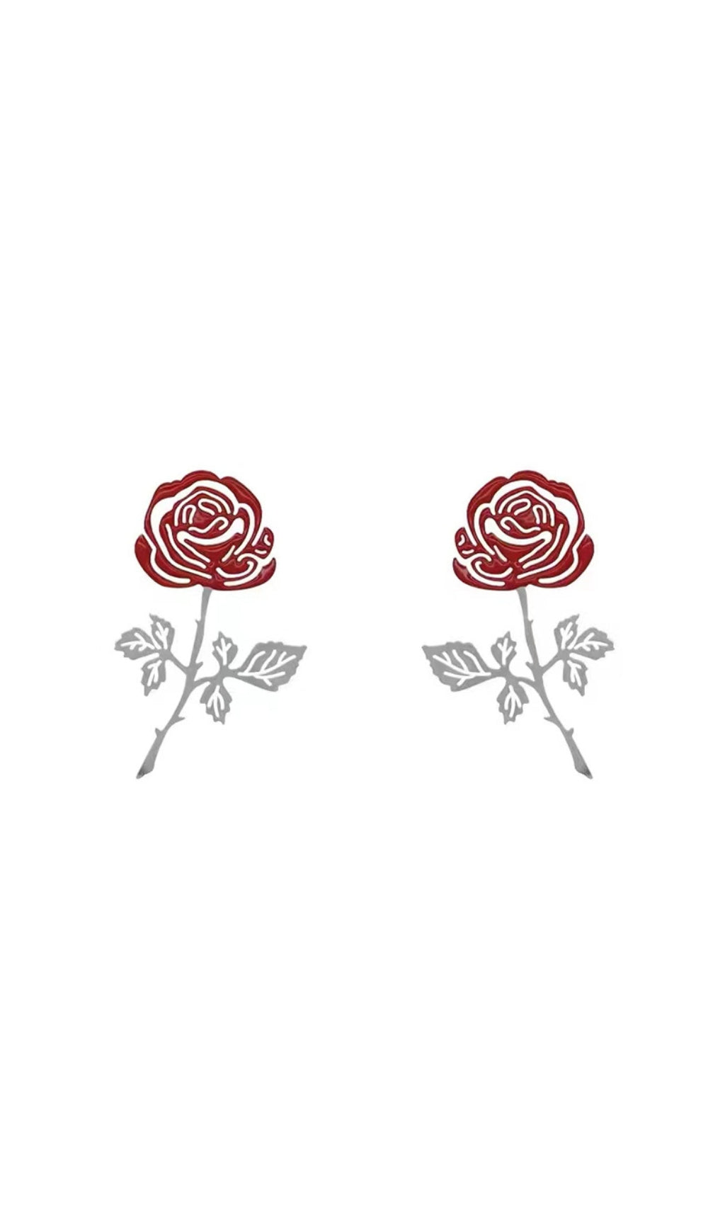 f92978e5404089ad0fc703a51100ec59.jpeg Fashionslee Women Arkadiy Rose-Colored Flower Alloy Earrings