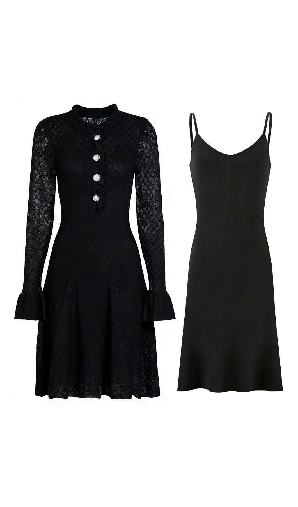 Fashionslee Women Kaveri Knit Long Sleeve Mini Dress