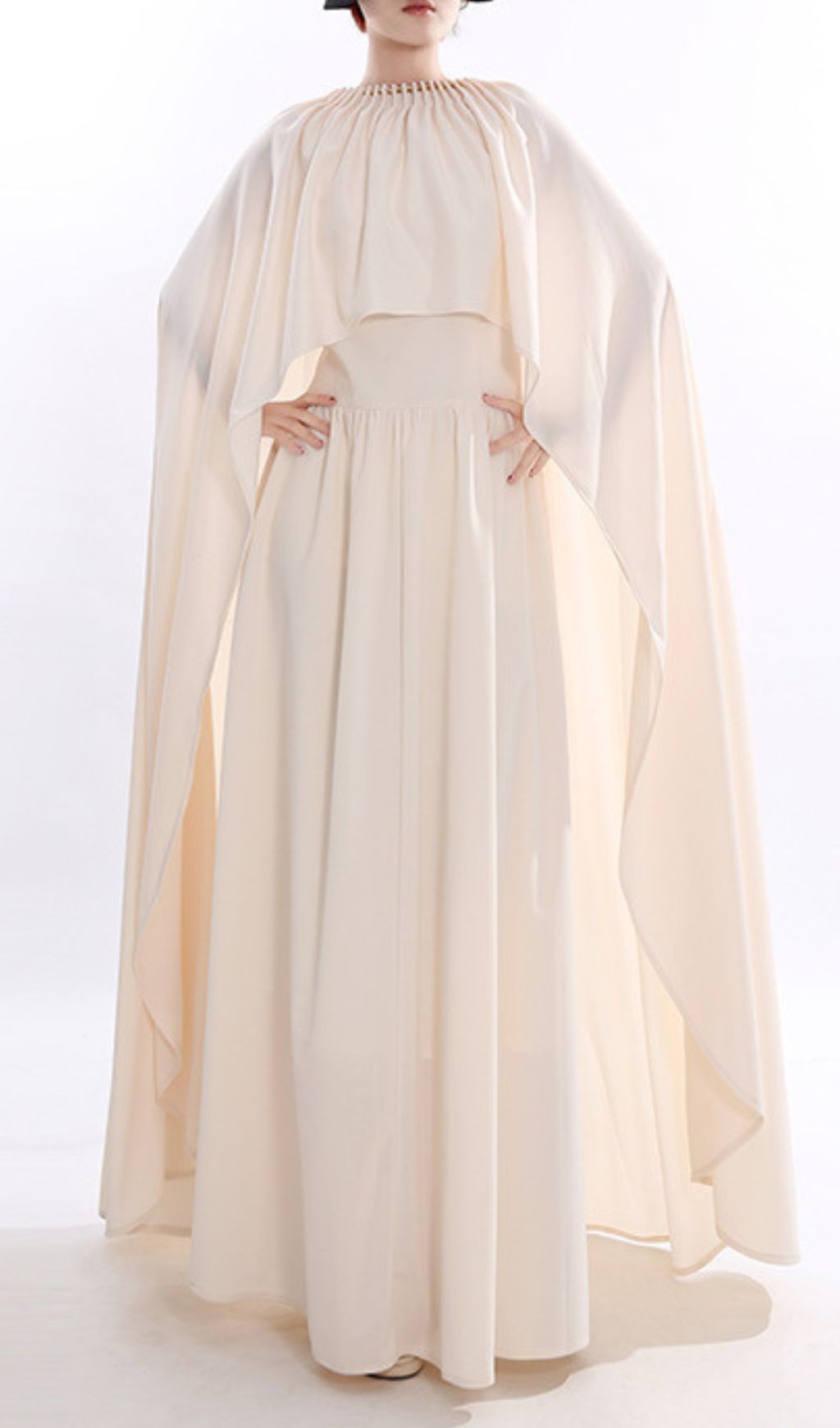 f94d07617c6be7f381cb2525dfa7e095.jpg Fashionslee Women Batzion Cape Dress Set