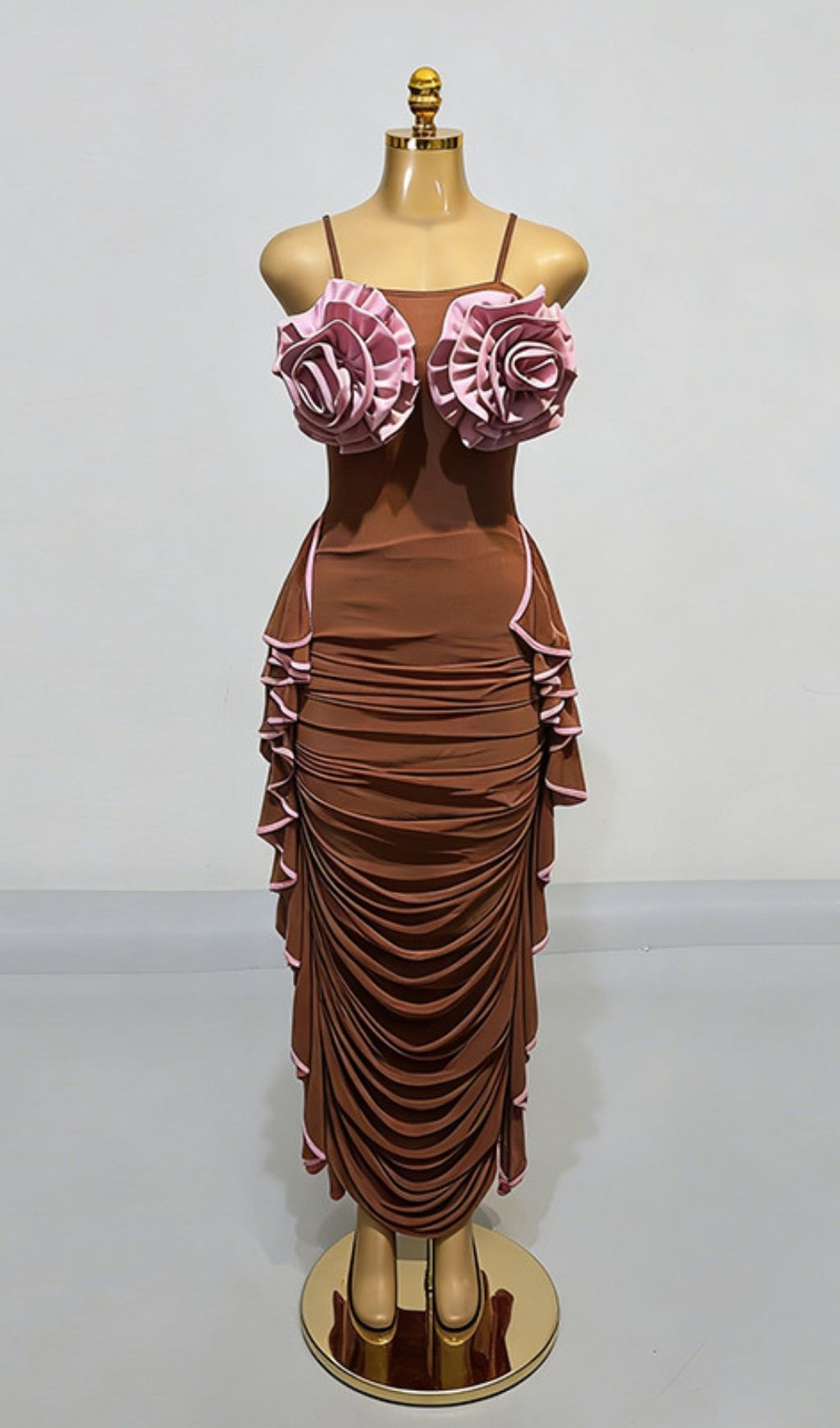 f959b769bb9fc81b074dc5de940cb1e0.jpg Fashionslee Women Keziah 3D Flower Ruched Maxi Dress