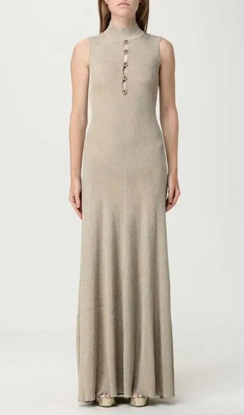 Fashionslee Women Juno Sleeveless Knit Maxi Dress