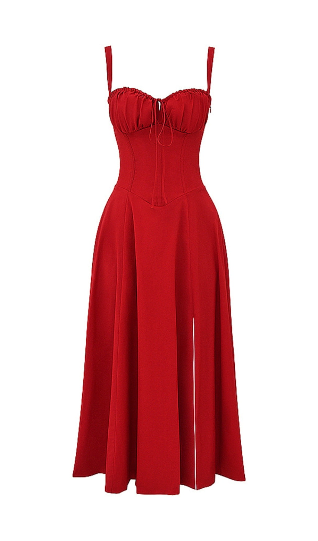 fab389ae40d78ed9d08e6e6957d3328d.jpeg Fashionslee Women Red Rose Bustier Sundress