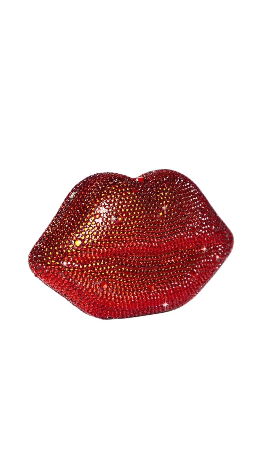 Fashionslee Women Adagio Flaming Red Lip Bag