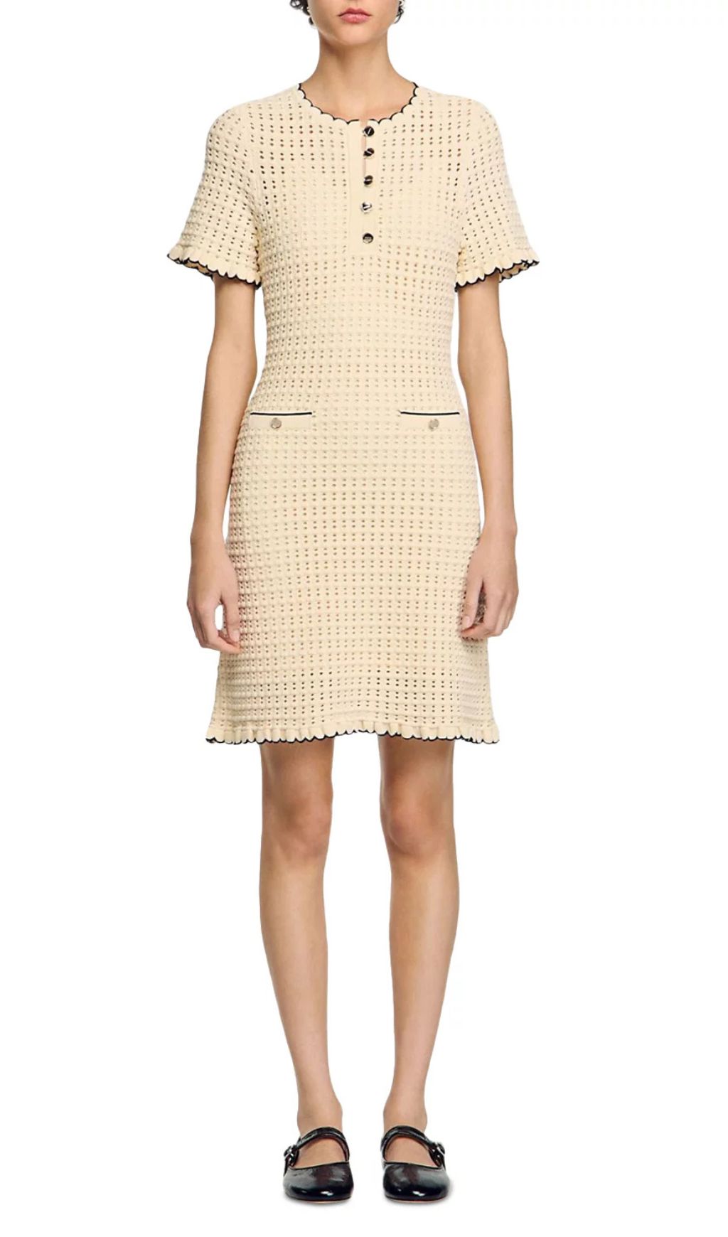 VANILLA AESTHETIC KNIT MINI DRESS - OWNCI