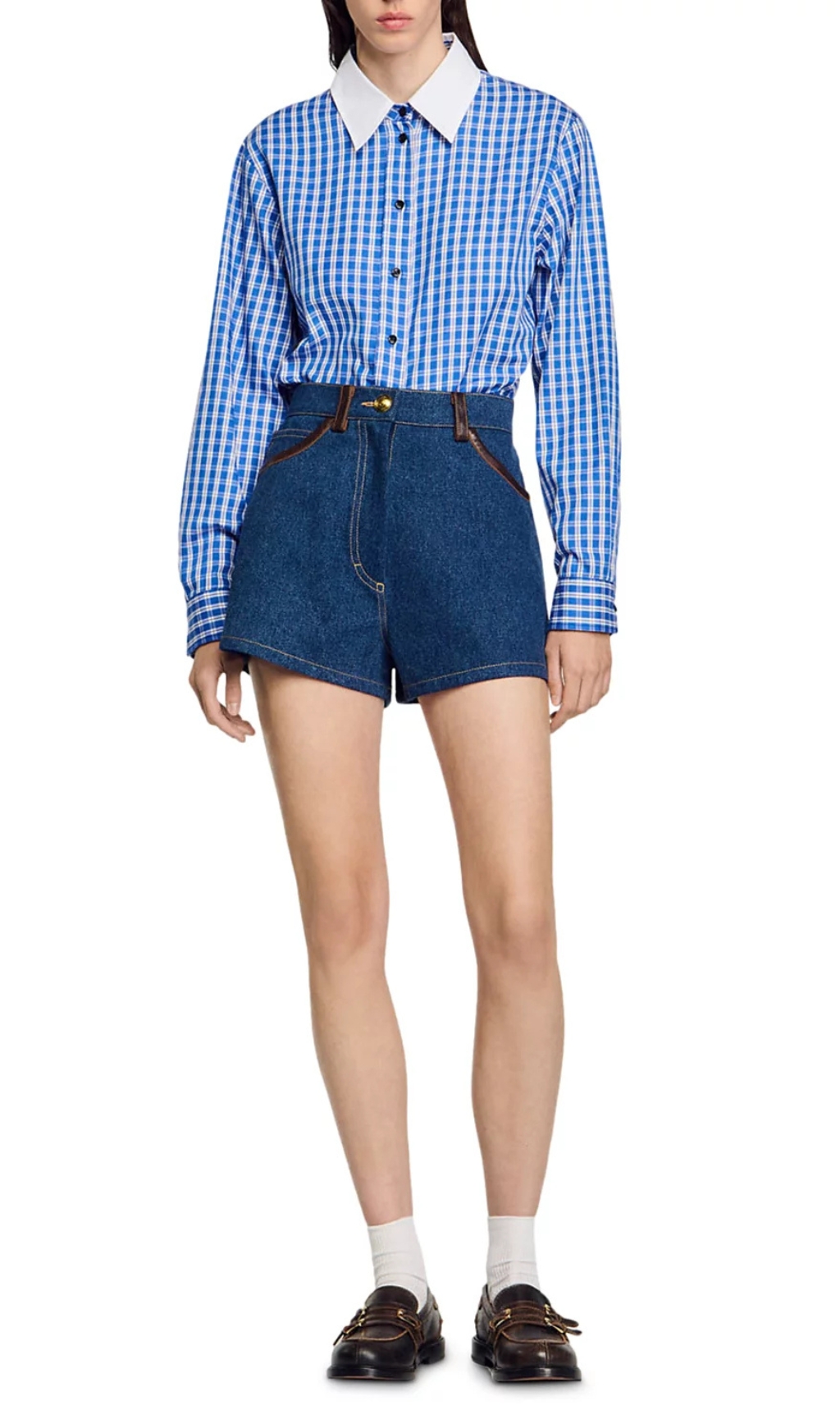 fcd2cf40f0f6a48d182aa805aa35b568.jpg Fashionslee Women Felix Plaid Pants