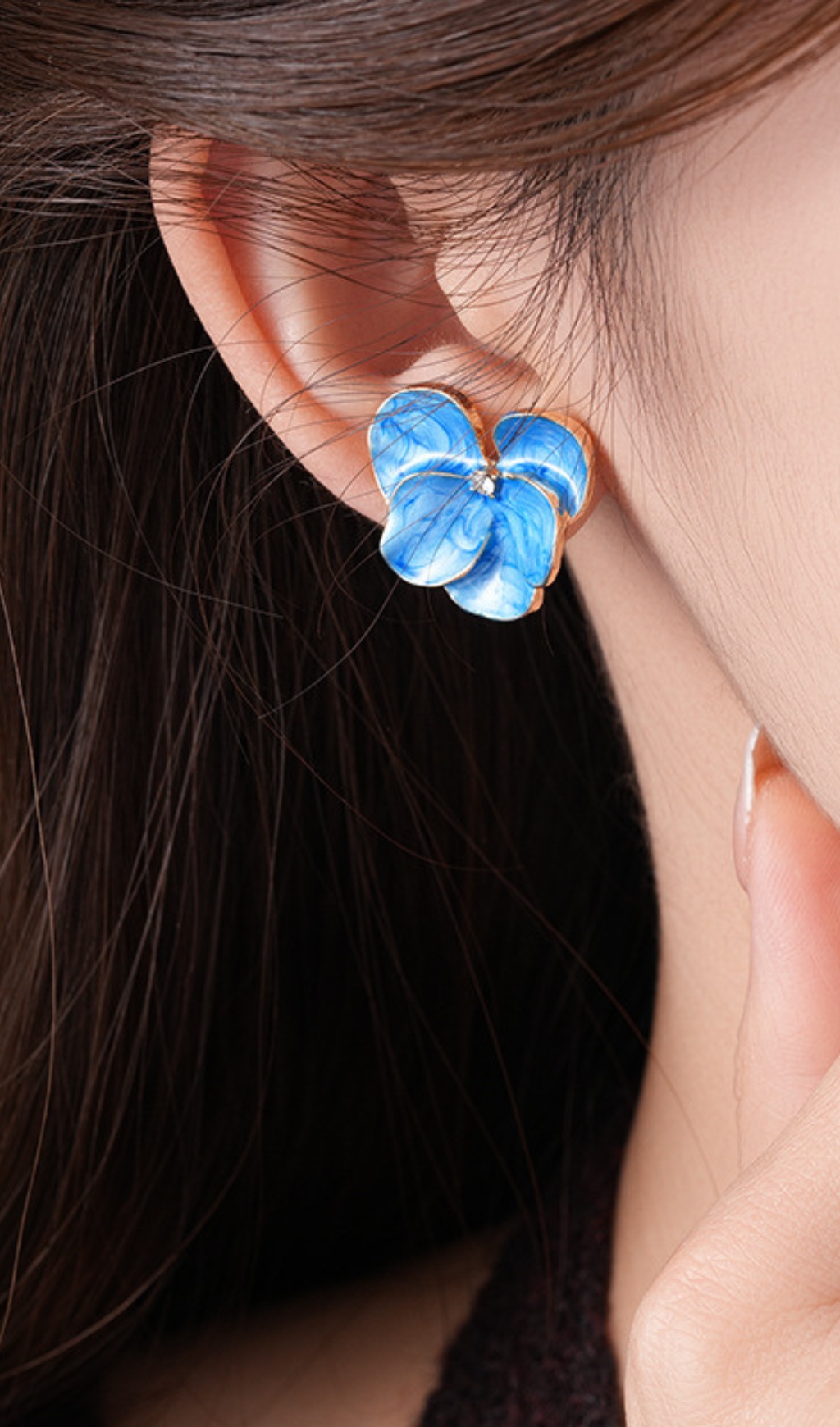 fd30f0067eadb80e475e538a7e703029.jpg Fashionslee Women Derick Blue Flower Earrings