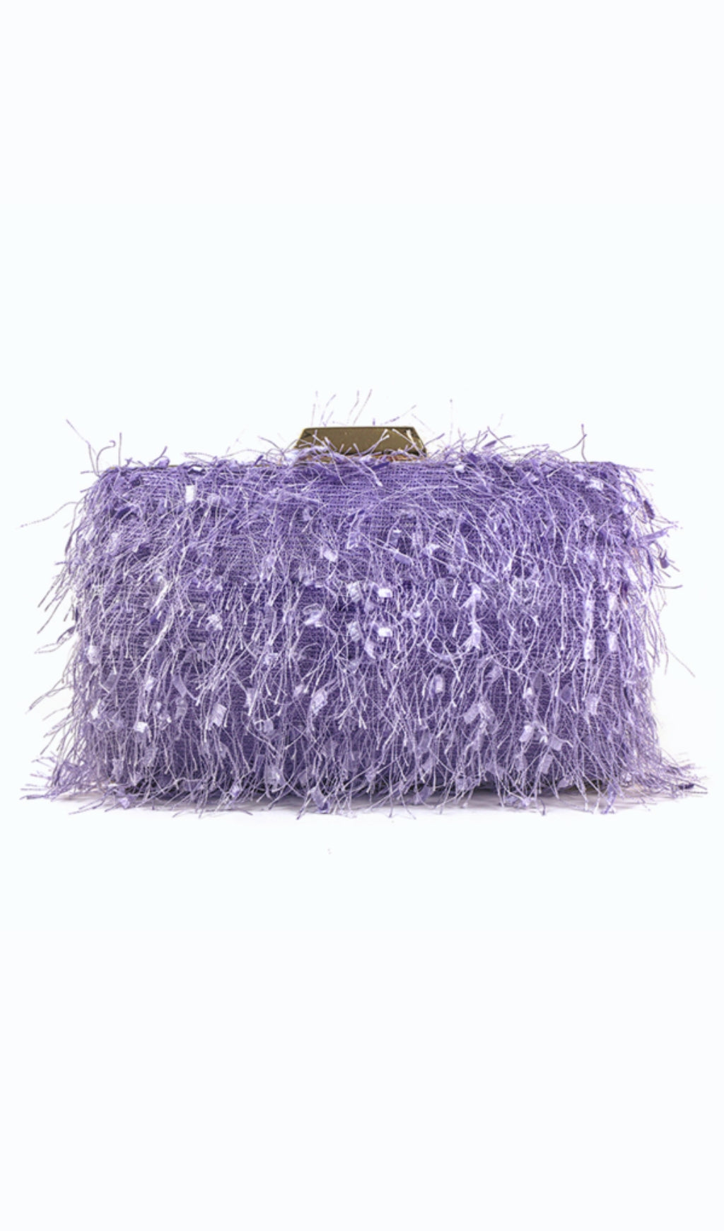 Fashionslee Women Andromeda Square Tassel Clutch