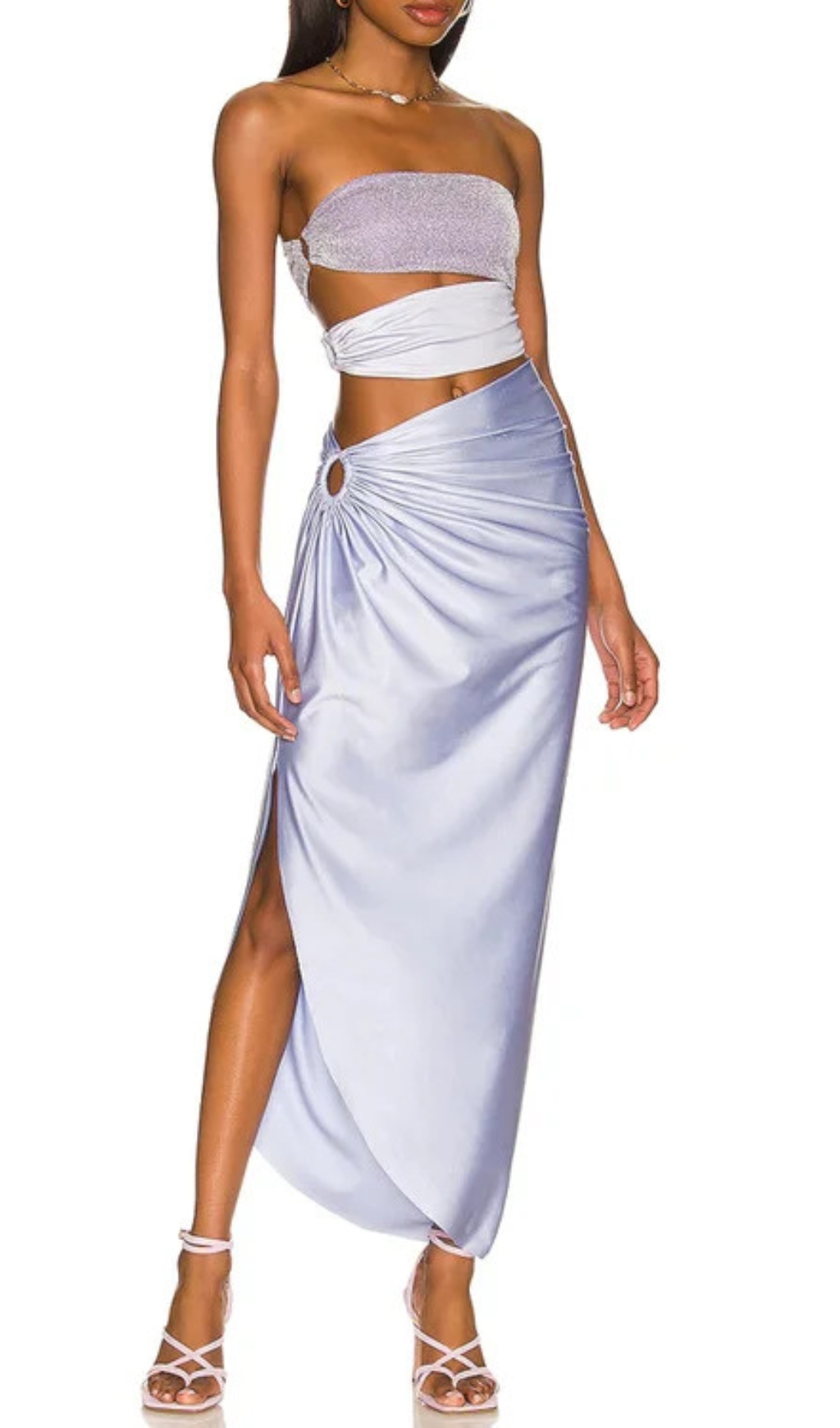 Fashionslee Women Dupree Cutout One-Piece Swimsuit & Skirt