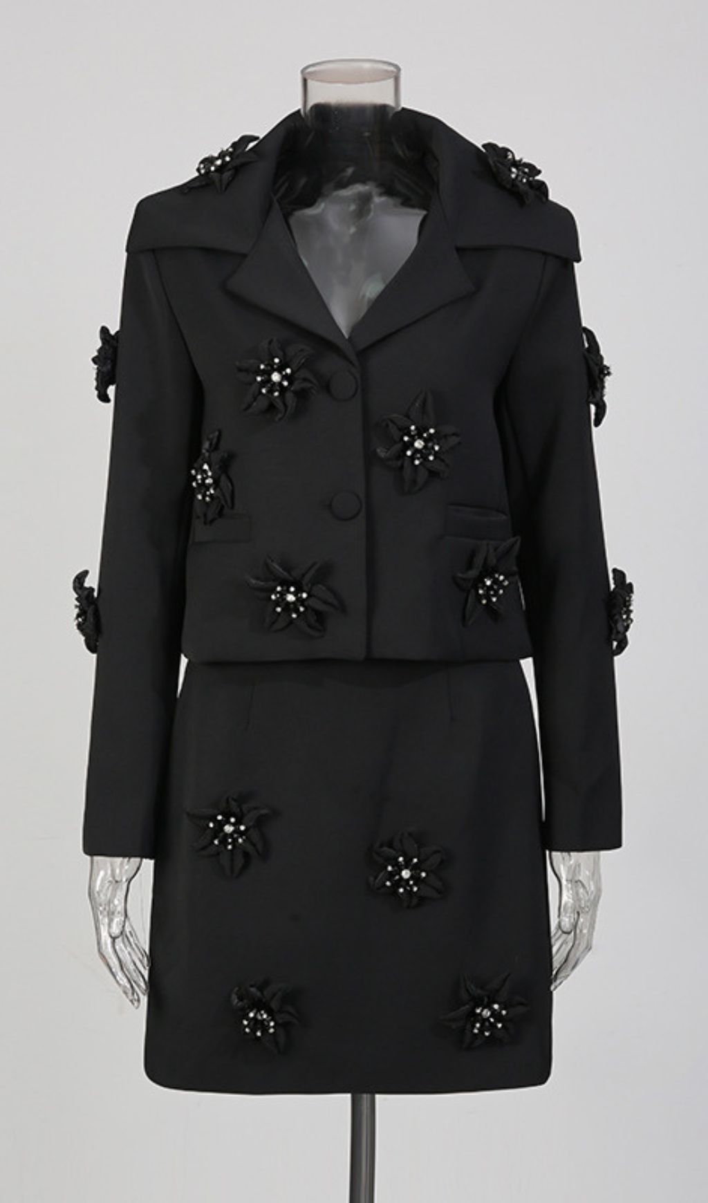 TRENDING FLORAL EMBELLISHED TWO-PIECE SET - OWNCI TRENDING FLORAL EMBELLISHED TWO-PIECE SET - OWNCI