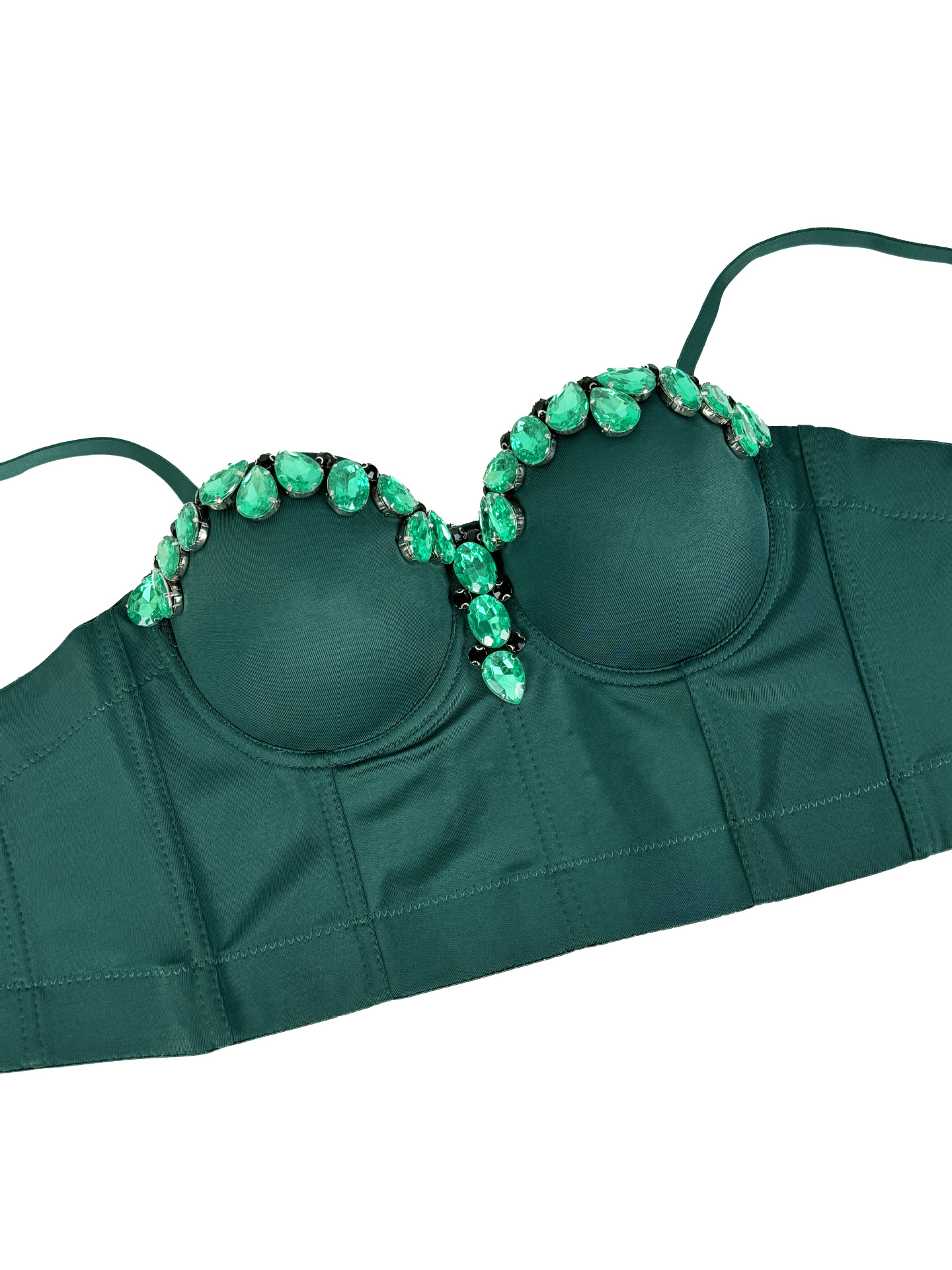 DIAMANTE VIRAL CROP TOP – AESTHETIC GLAM - OWNCI