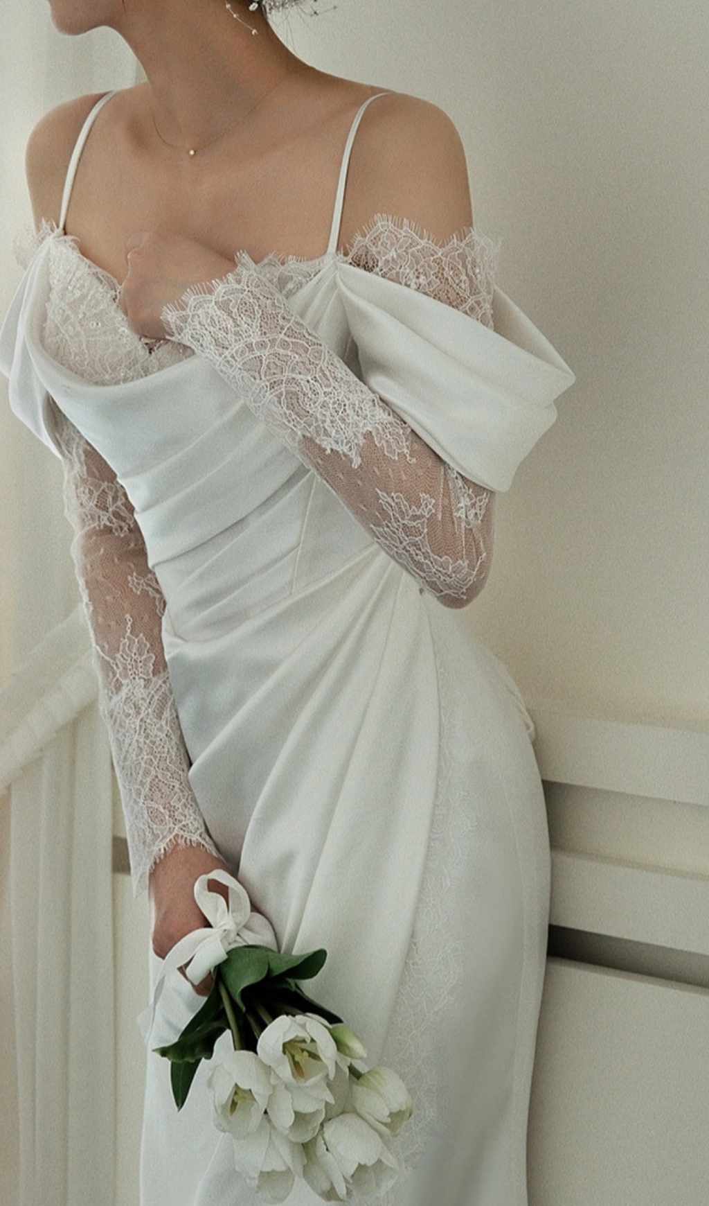 ff1a77481e829bd5681ad2eaf62b2002.jpg Fashionslee Women Claire Lace Wedding Dress