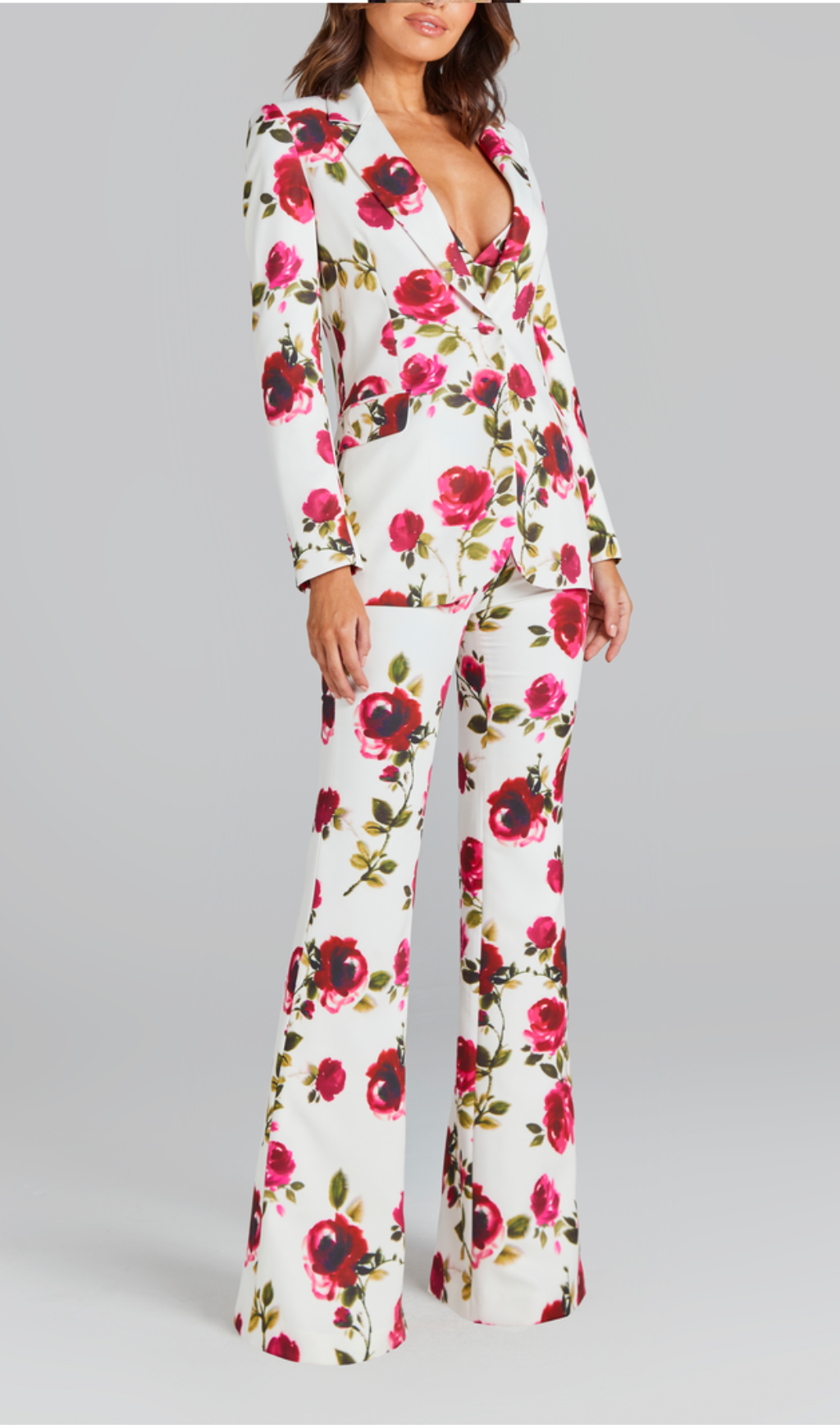 Fashionslee Women Akasma Printed Trousers Suit
