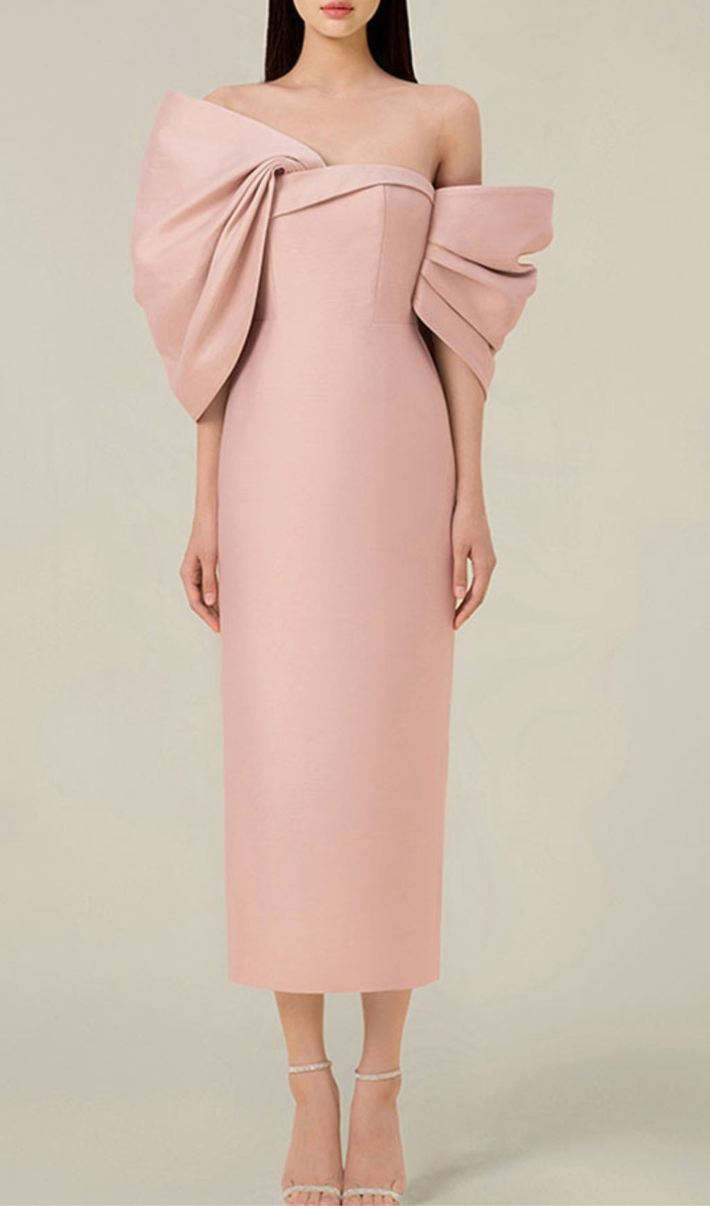 Fashionslee Women Alcyone Off Shoulder Midi Dress