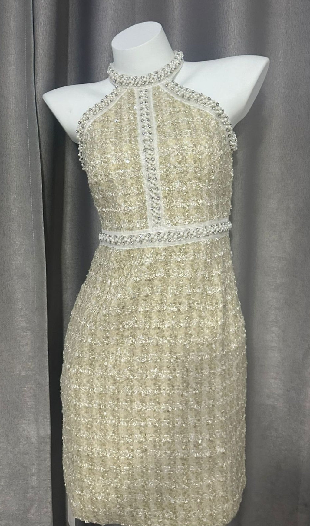 02de55f8416154702b6b22d9f392d46a.jpeg Fashionslee Women Atarah Sequin Halter Mini Dress