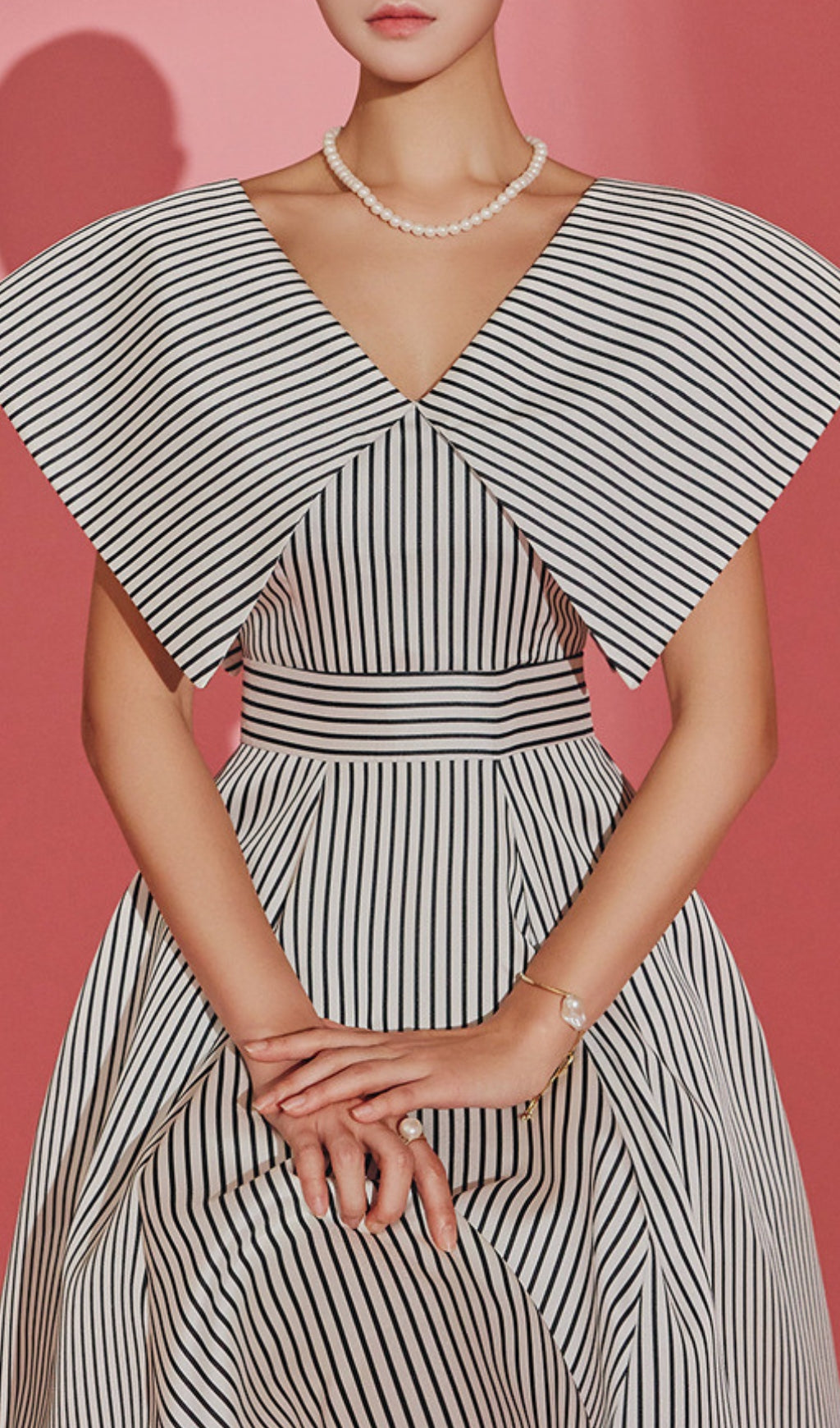 0327fb4ac17961a1c3778d0451d21ed8.jpeg Fashionslee Women Arama Stripes Maxi Dress