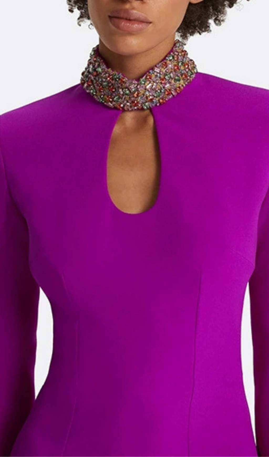 0349fbb987831851501e3a69074c6604.jpg Fashionslee Women Ellema Purple Long Sleeve Embellished Maxi Dress