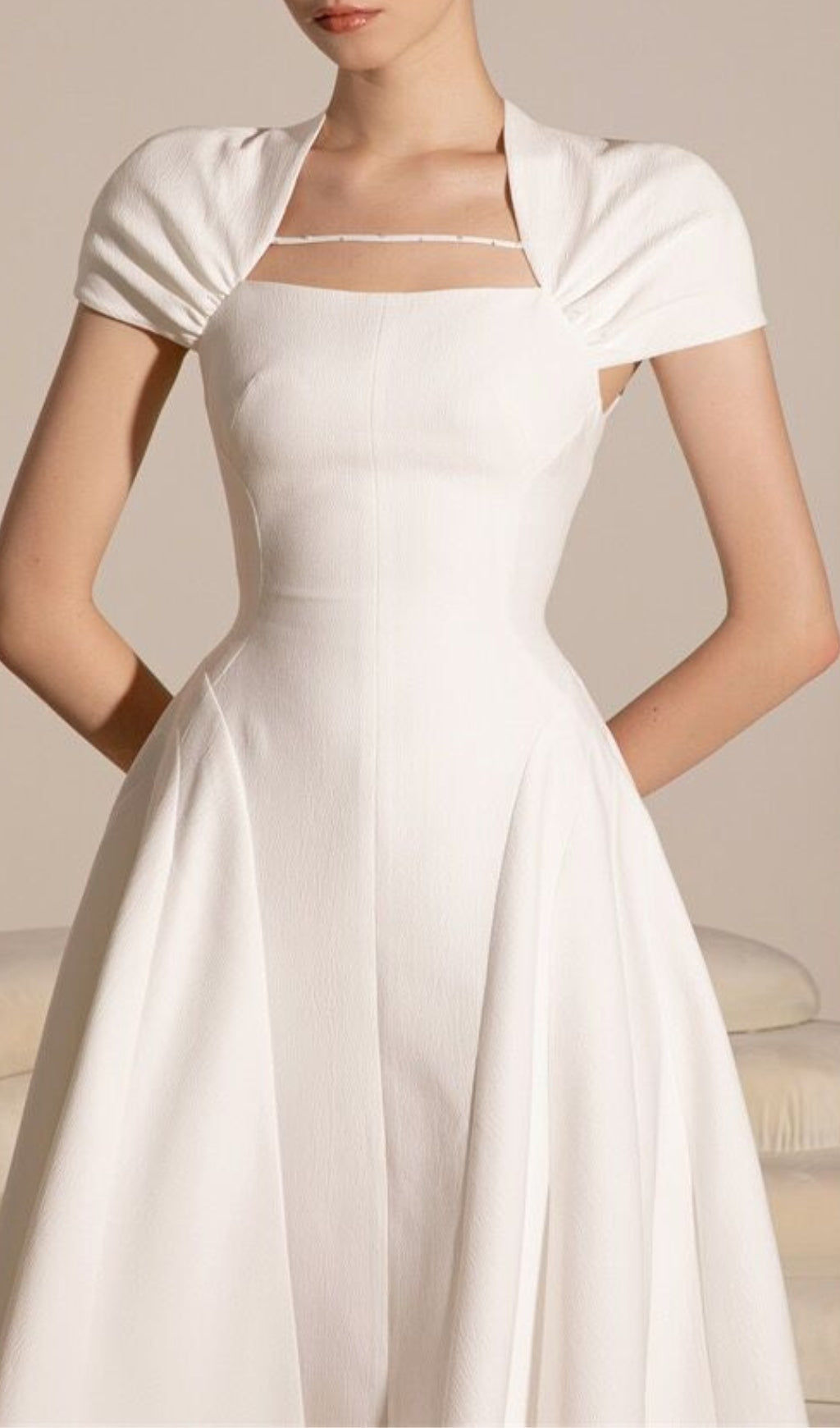 0552e243aa9d1ffa06f3dfdd3c09f910.jpeg Fashionslee Women Alchemy White Midi Dress
