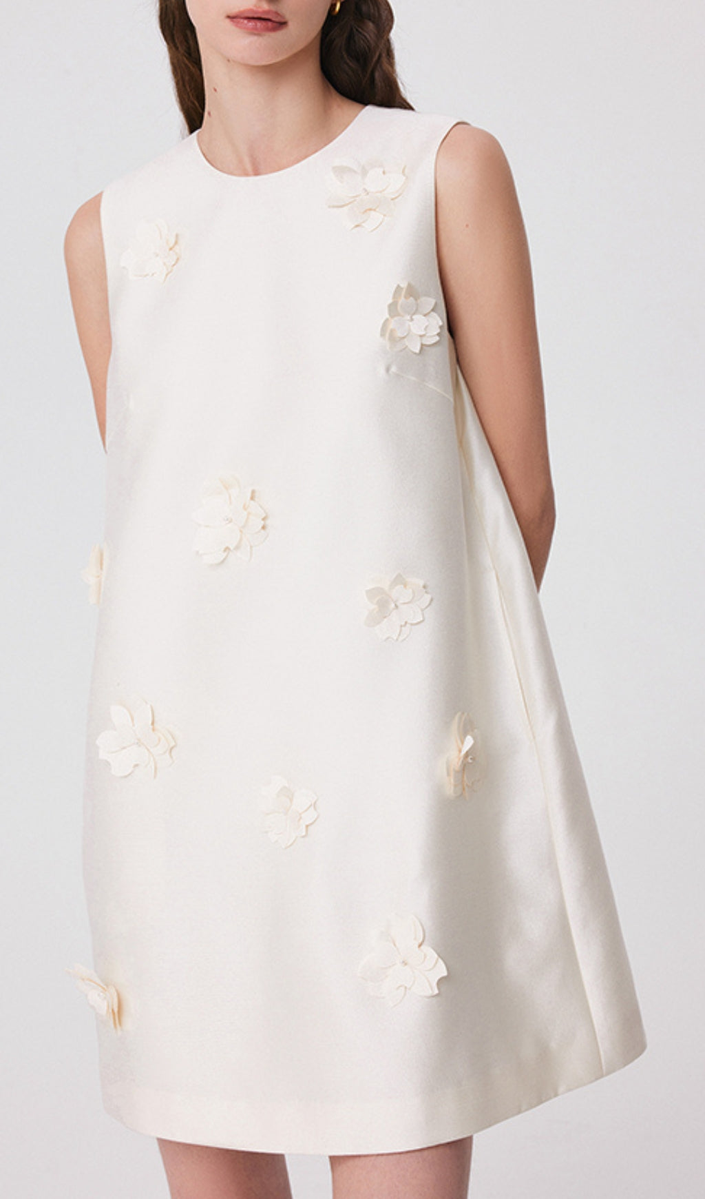 TRENDING FLORAL EMBELLISHED MINI DRESS - OWNCI TRENDING FLORAL EMBELLISHED MINI DRESS - OWNCI
