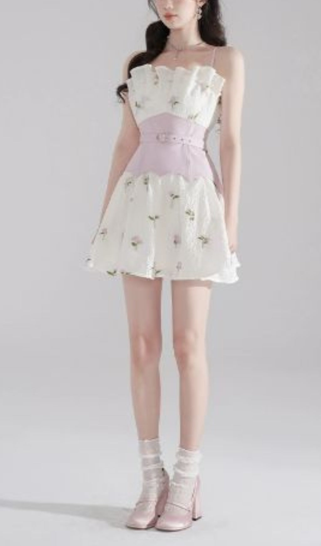 0a756baf5dae9f2799892ae4385d0c48.jpeg Fashionslee Women Aalilyanna Embroidered Jacquard Mini Dress