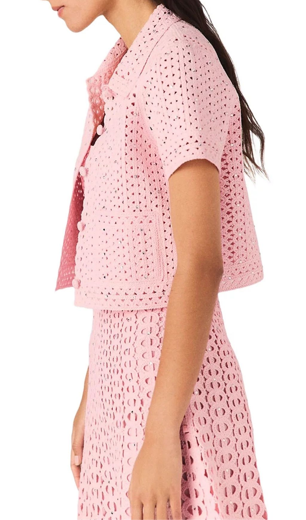 0b22386df50a033e65fc9b65b184fc59.jpg Fashionslee Women Mykinga Rhinestone Crochet Cardigan
