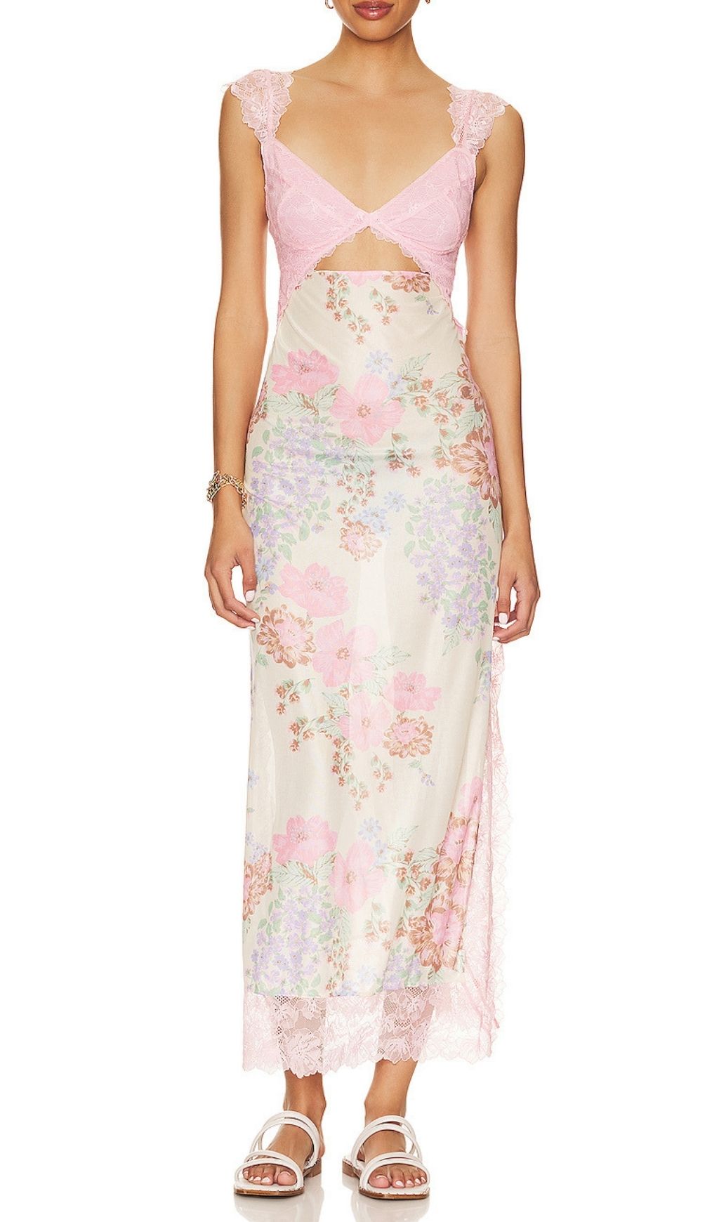 0c4dbc21c4ecce46210fa74c430c8223.jpg Fashionslee Women Ladee Lace Floral Midi Dress