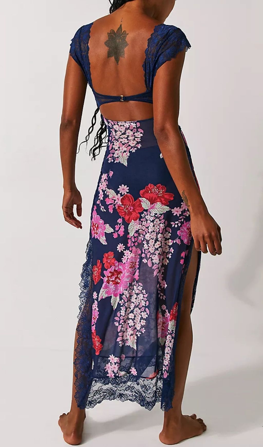 0e46f95896f18b422ea98df4f7b6dbbd.jpg Fashionslee Women Ladee Lace Floral Midi Dress