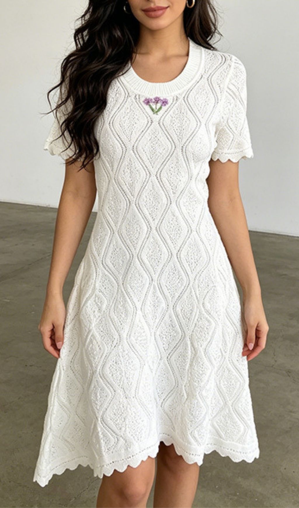 Fashionslee Women Latisha Knit Mini Dress