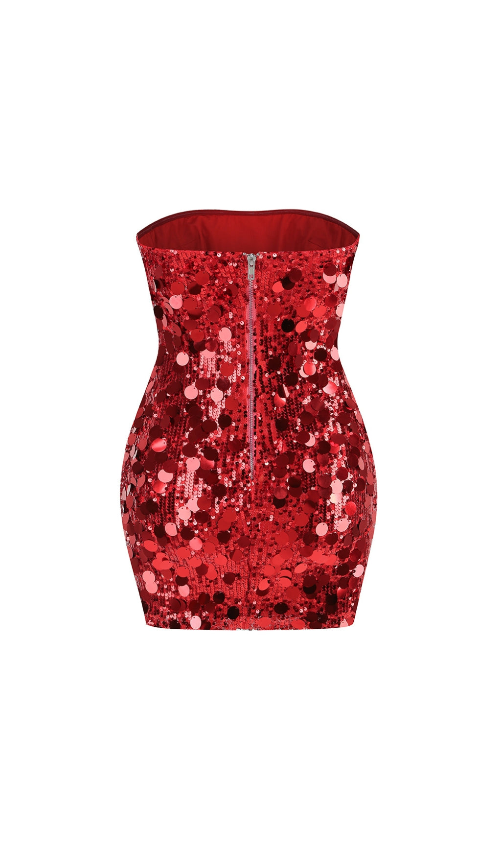 1cf2865dfcb3b7c0f1c54ebfec1aa17c.jpeg Fashionslee Women Almaas Red Sequin Mini Dress